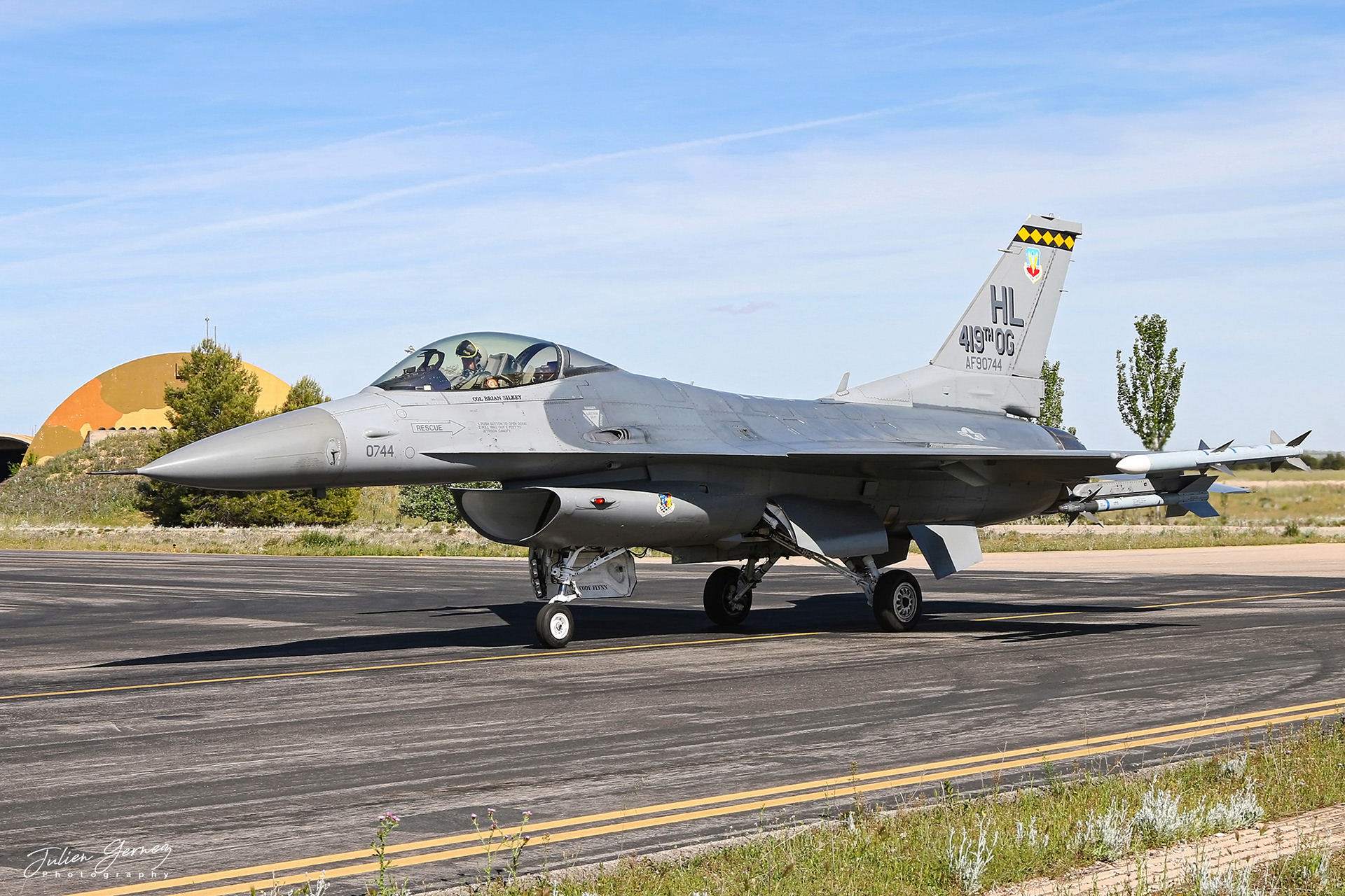 Lockheed Martin F-16C Fighting Falcon - US Air Force - 419th FW / 466th FS « Diamondbacks»