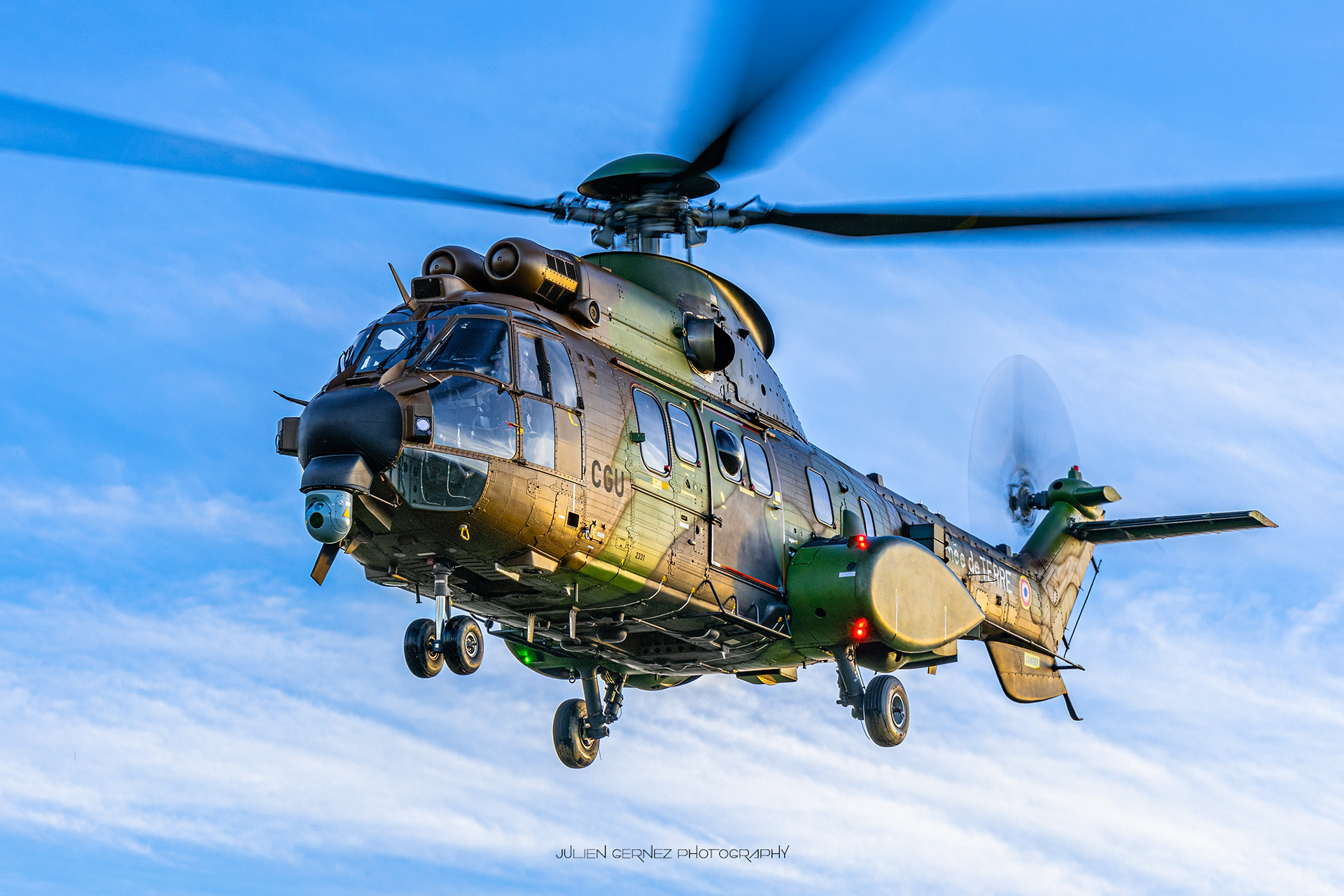 Aérospatiale AS-532UL Cougar - Aviation Légère de l'Armée de Terre - 5e RHC