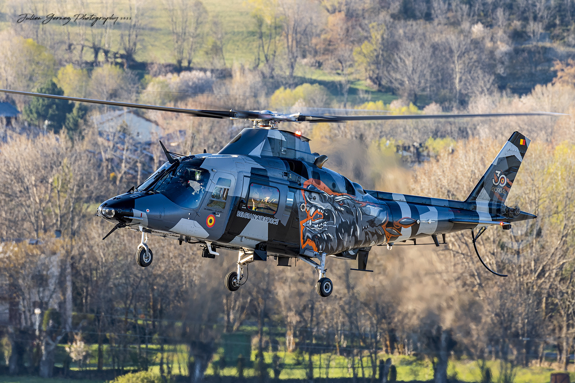 Agusta A-109HA - Belgian Air Force - 1st Wing