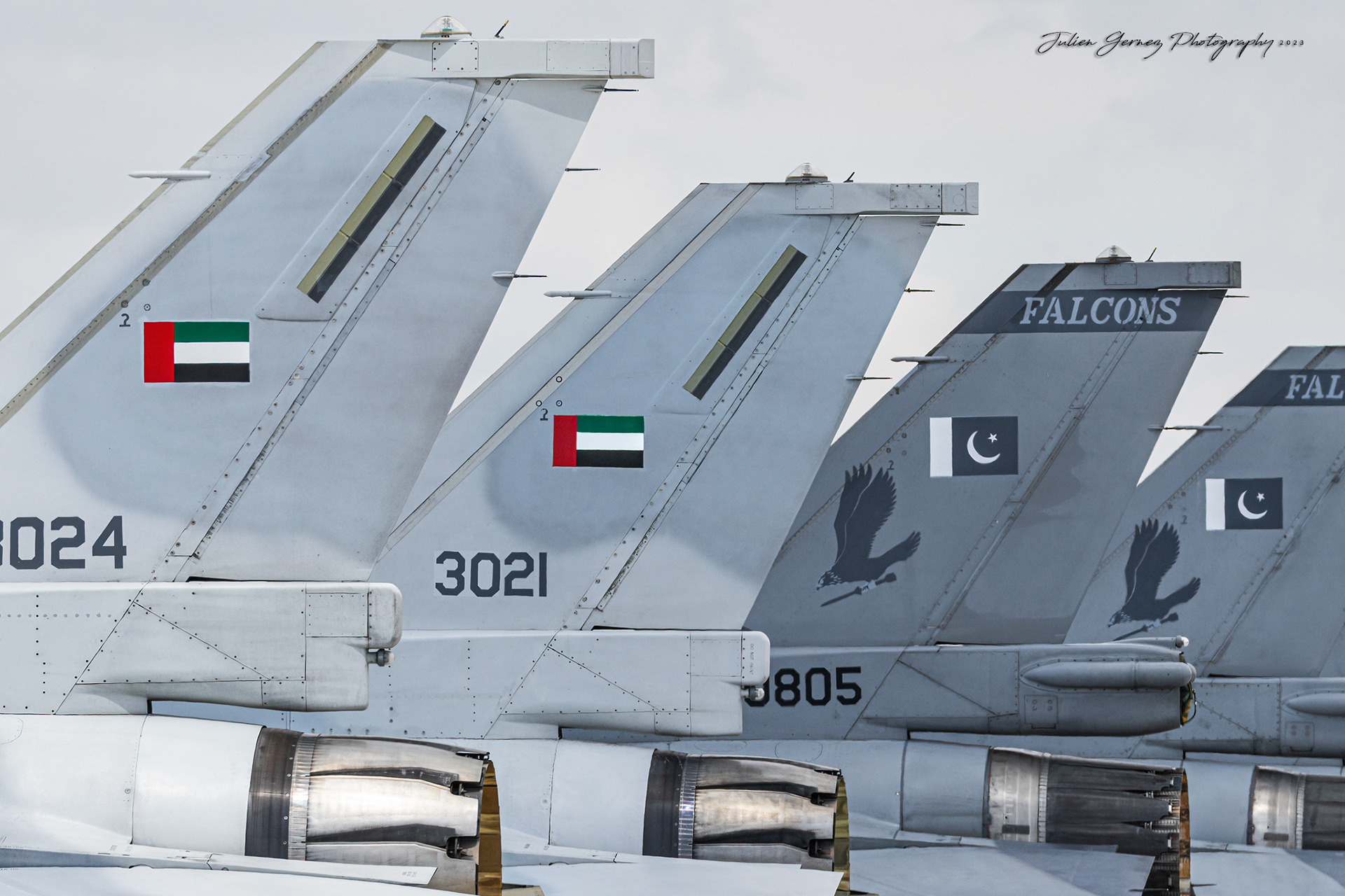 Lockheed Martin F-16F Desert Falcon - United Arab Emirates Air Force - Shaheen Squadron