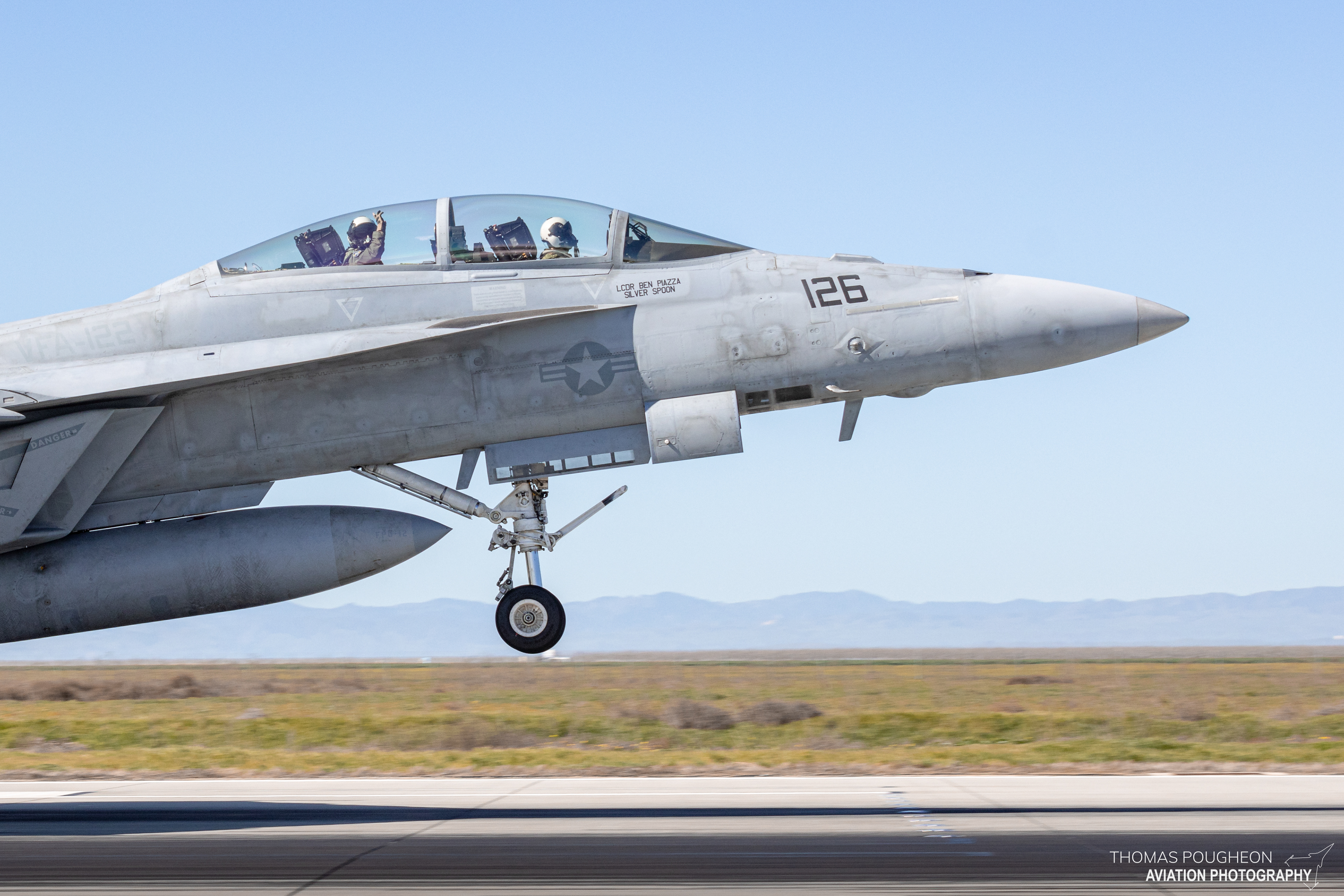 Boeing F/A-18F Super Hornet - US Navy - VFA-122 "Golden Eagles"