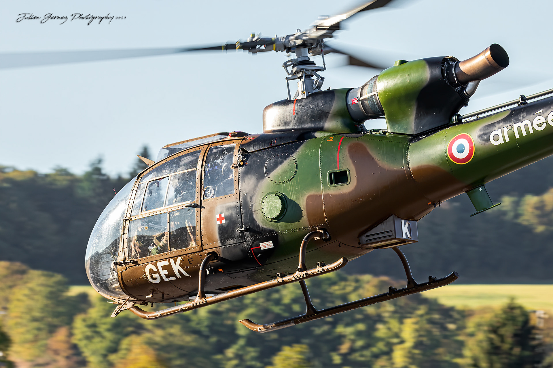 Sud Aviation AS-342M Gazelle - French Army - 1er RHC