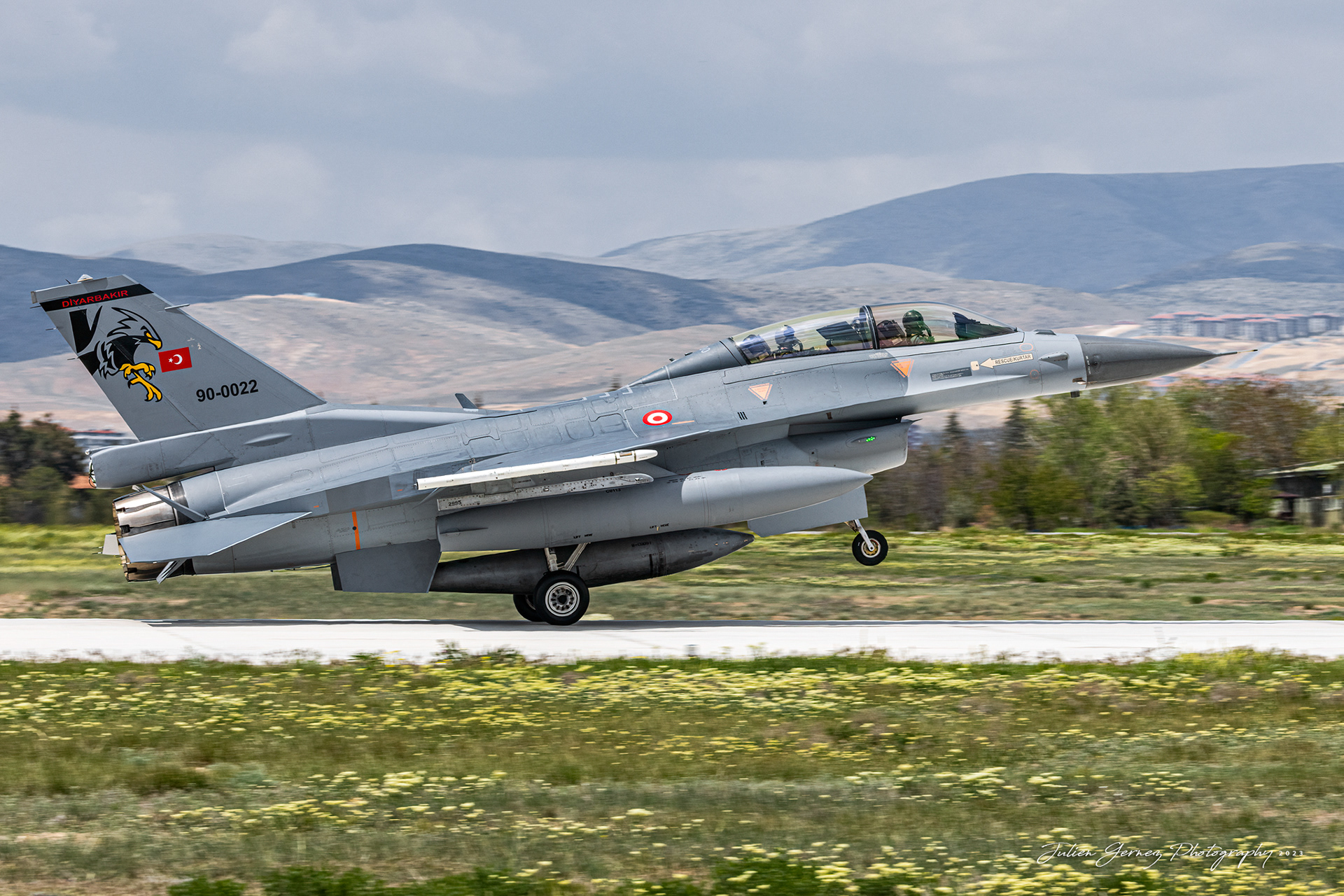 Lockheed Martin F-16D Fighting Falcon - Turkish Air Force - 182 Filo "Atmaca"