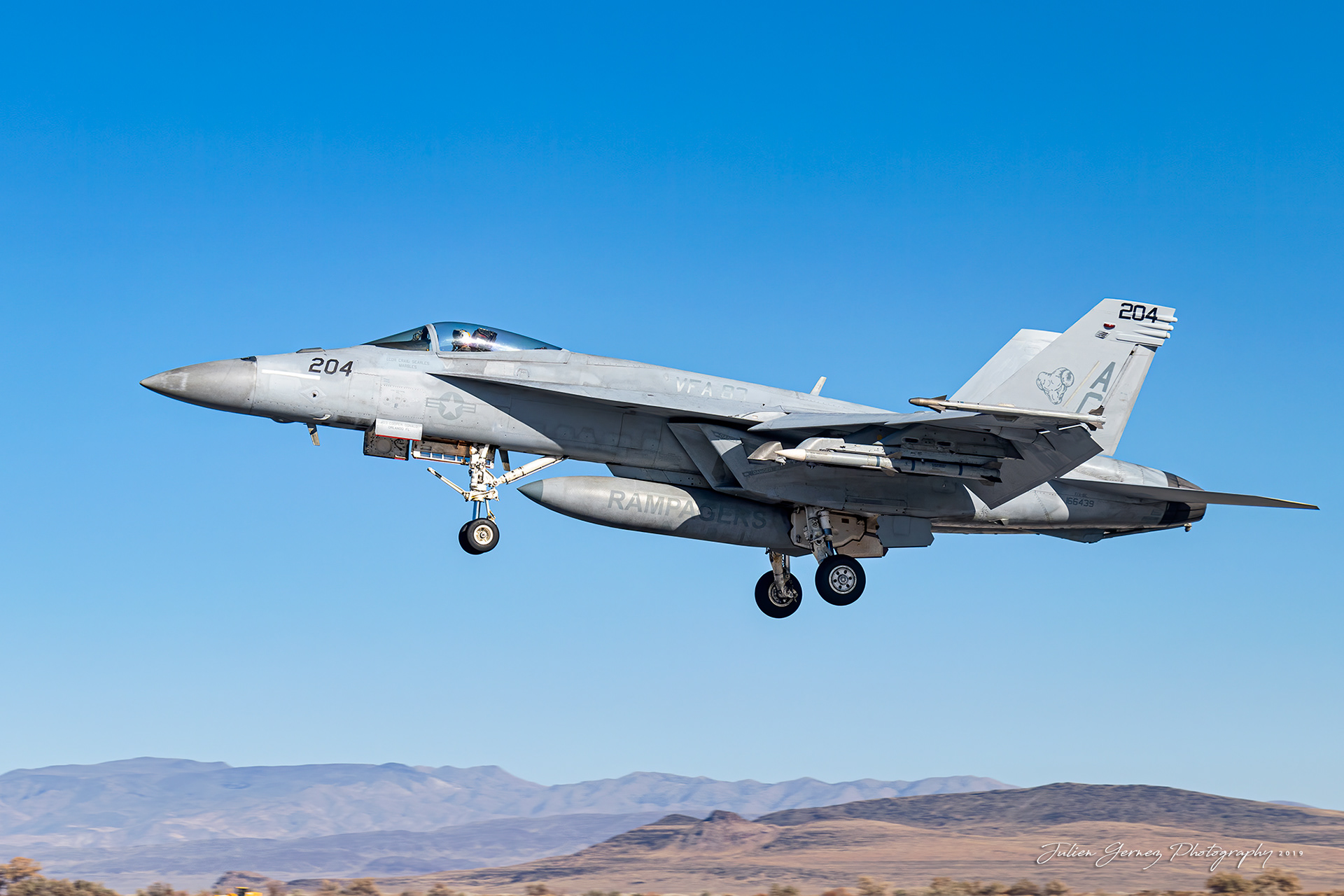 Boeing F/A-18E Super Hornet - US Navy - VFA-83 "Rampagers"