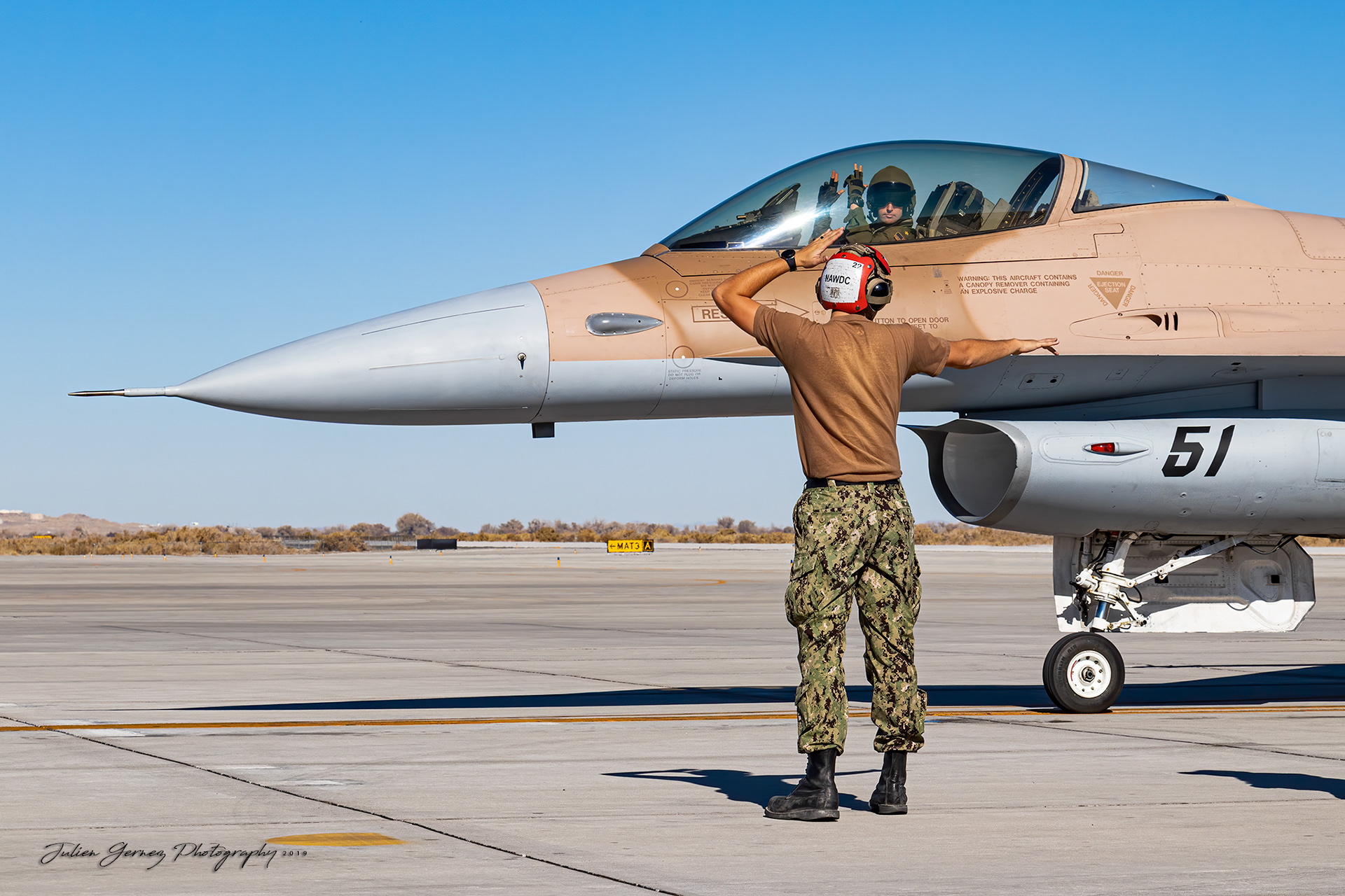 General Dynamics F-16A Fighting Falcon - US Navy - NAWDC