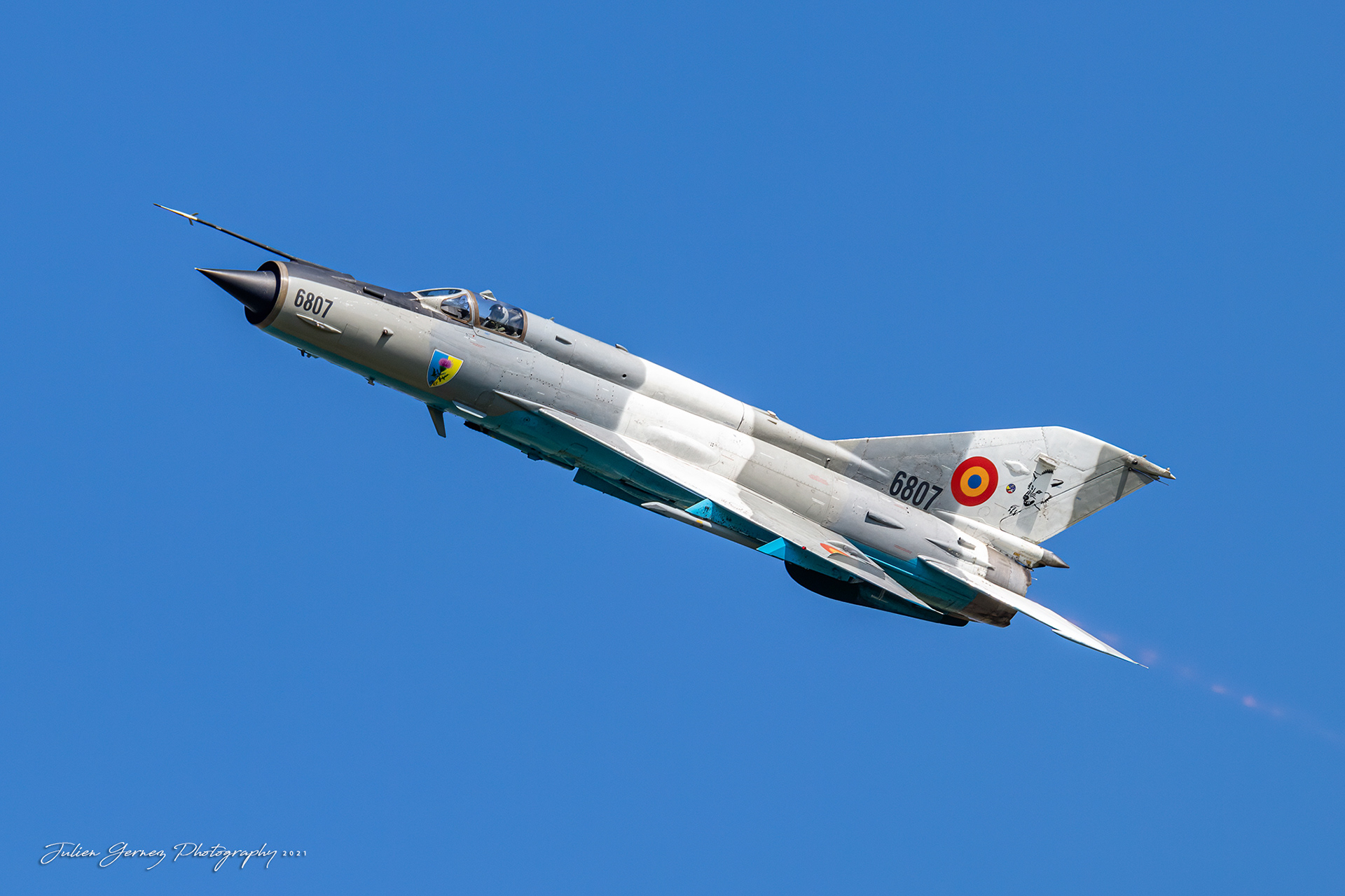 Mikoyan-Gurevich MiG-21 Lancer-C - Romanian Air Force - Escadrila 861