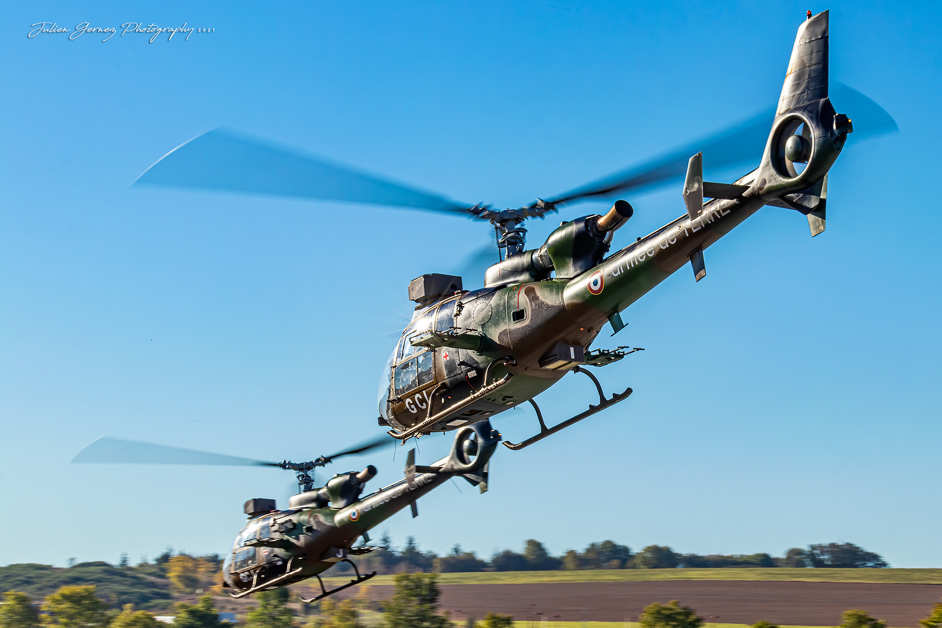 Sud Aviation AS-342M Gazelle - French Army - 1er RHC