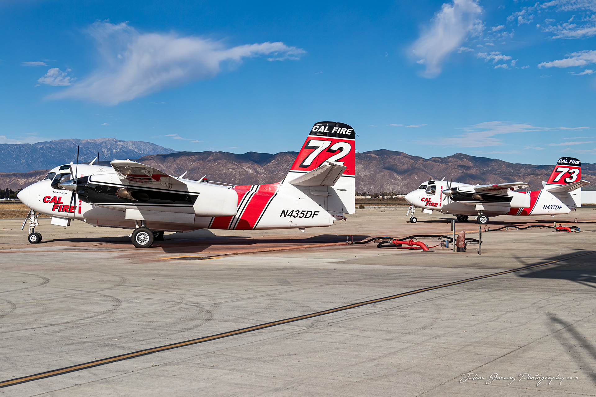 Grumman S-2F3AT Tracker - Cal Fire