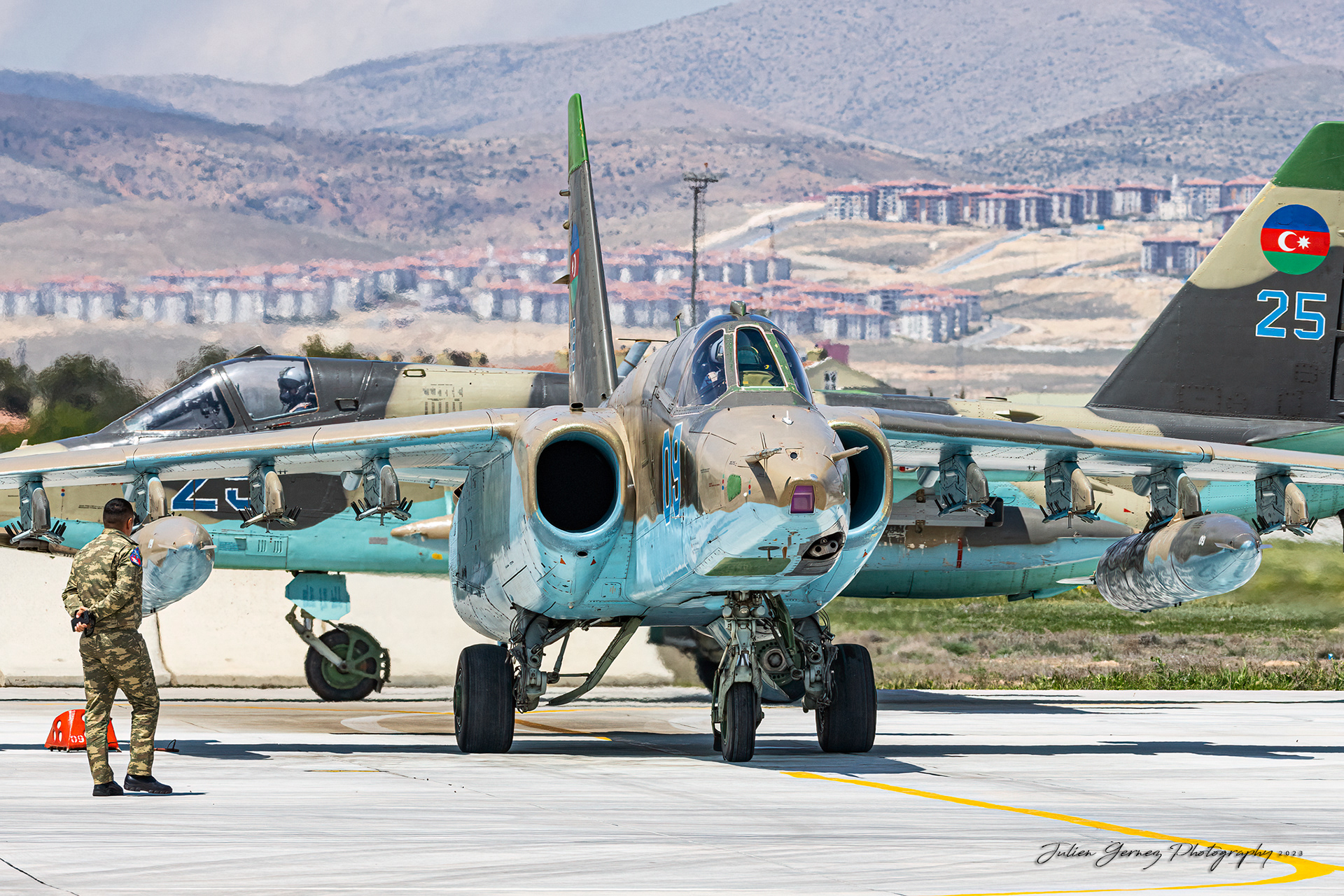 Sukhoi Su-25 Frogfoot - Azerbaijan Air Force - SU-25 Eskadrilya