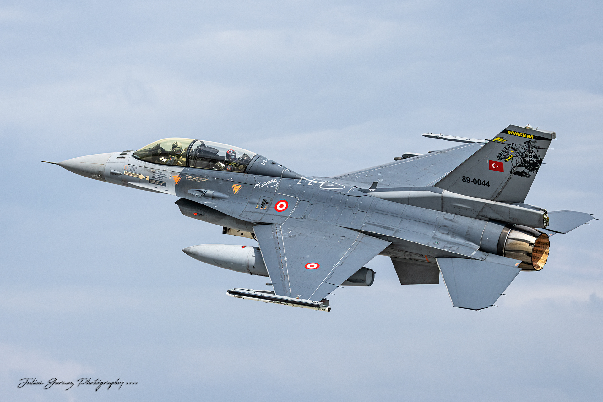 Lockheed Martin F-16D Fighting Falcon - Turkish Air Force - 152 Filo "Akinci"
