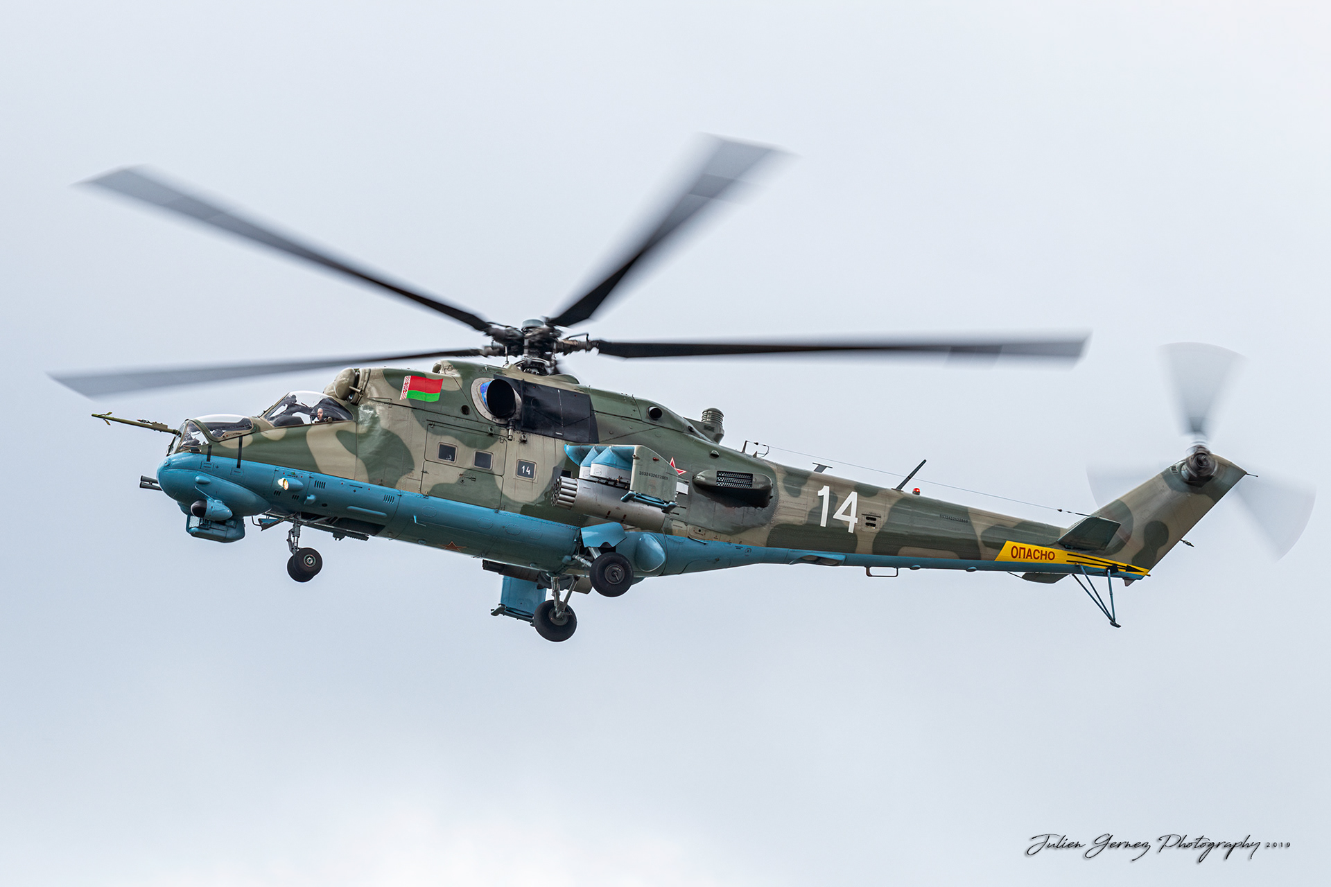 Mil Mi-24P Hind - Belarus Air Force - 50 SAB