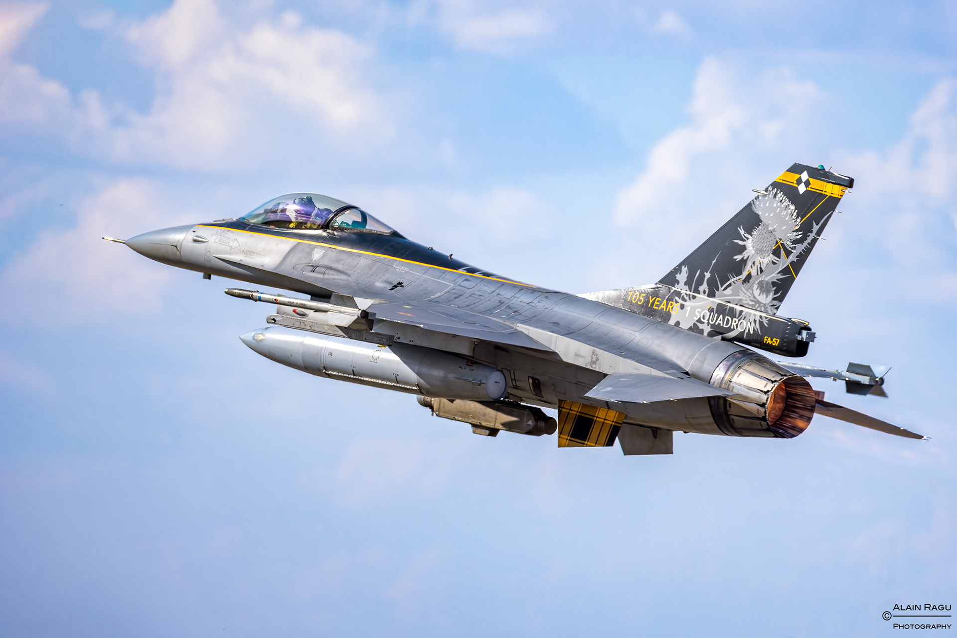 General Dynamics F-16AM Fighting Falcon - Belgian Air Force - 1st Sqn