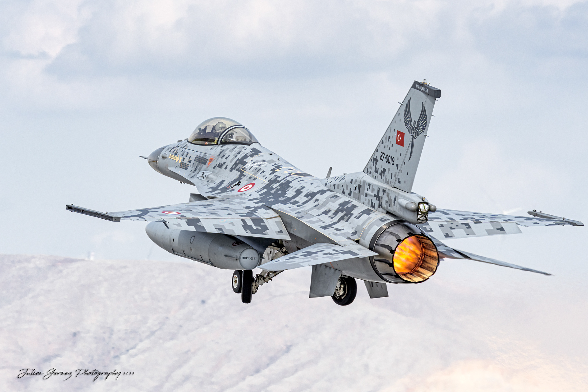 Lockheed Martin F-16C Fighting Falcon - Turkish Air Force - 132 Filo "Hançer"