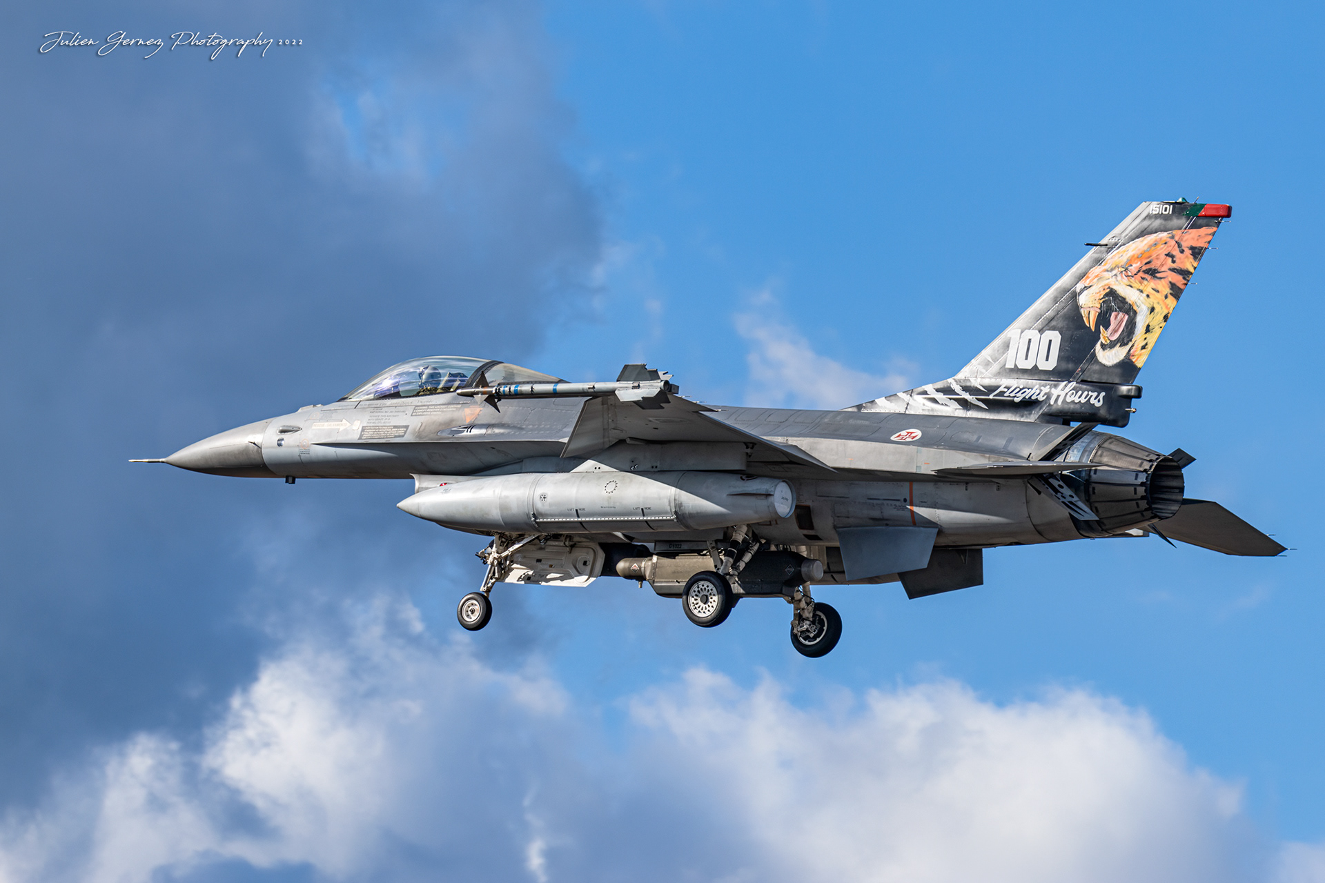 General Dynamics F-16AM Fighting Falcon - Portuguese Air Force - Esq201/301