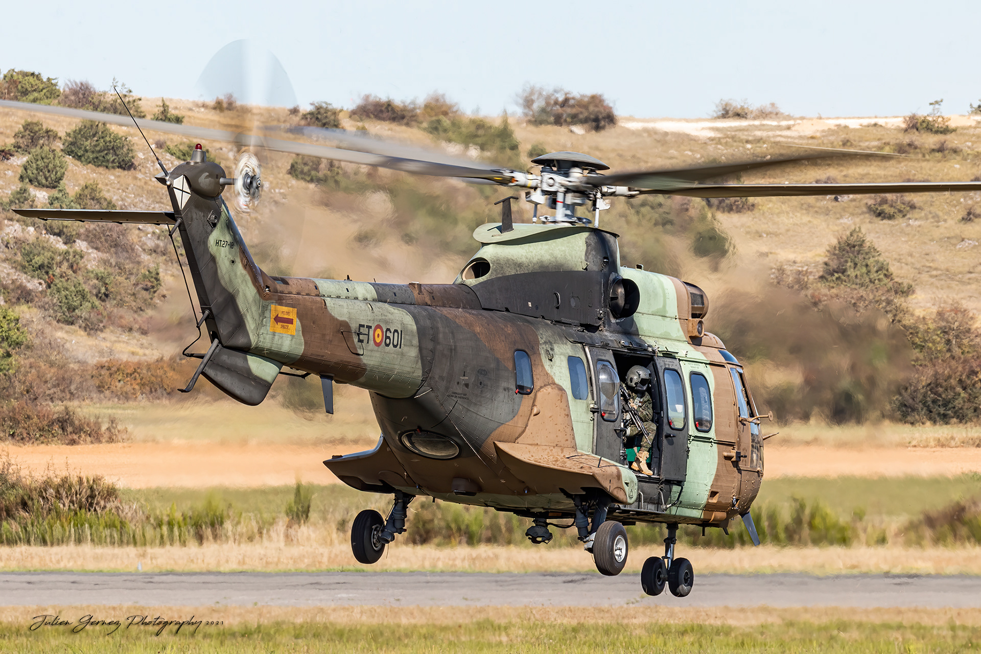 Aérospatiale AS-532UL Cougar - Spanish Army - BHELMA IV