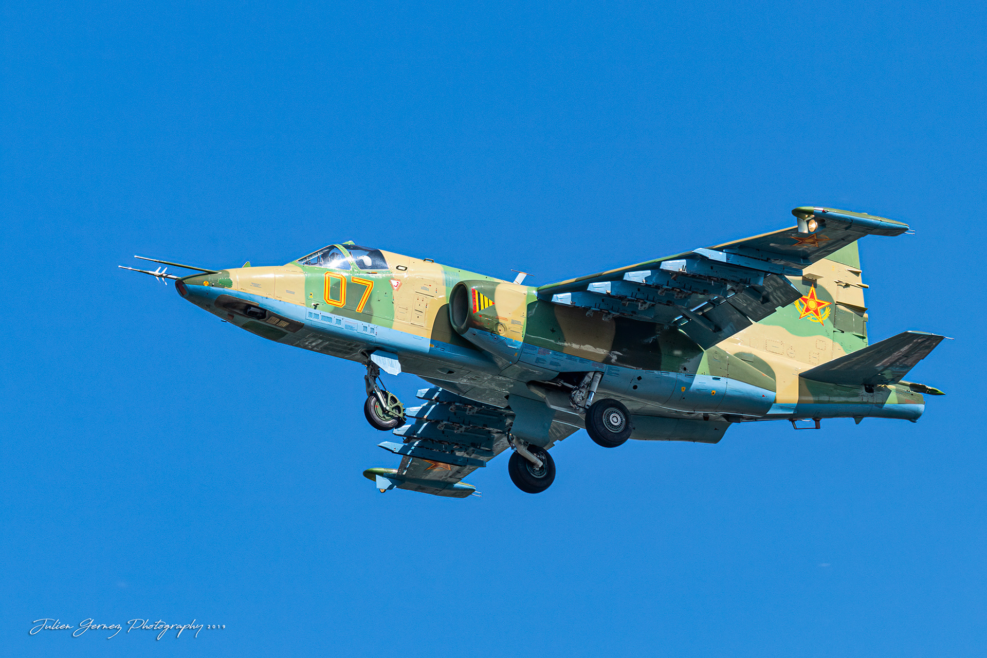 Sukhoi Su-25 Frogfoot - Kazakhstan Air Force - 602th Air Base