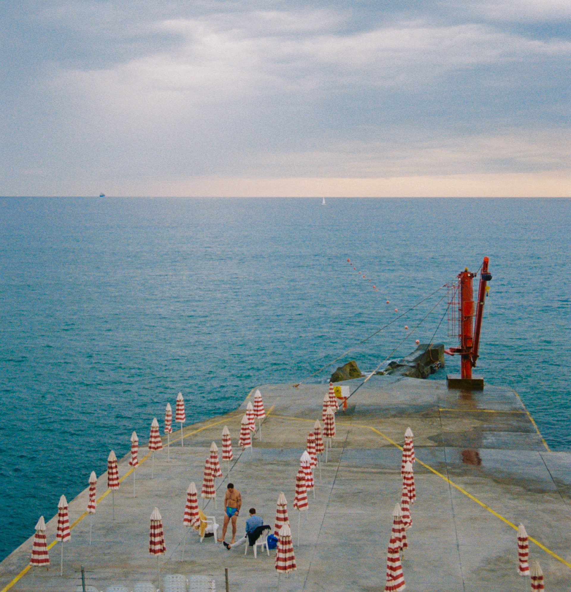 Italy, Genoa, Corso Italia 2024.