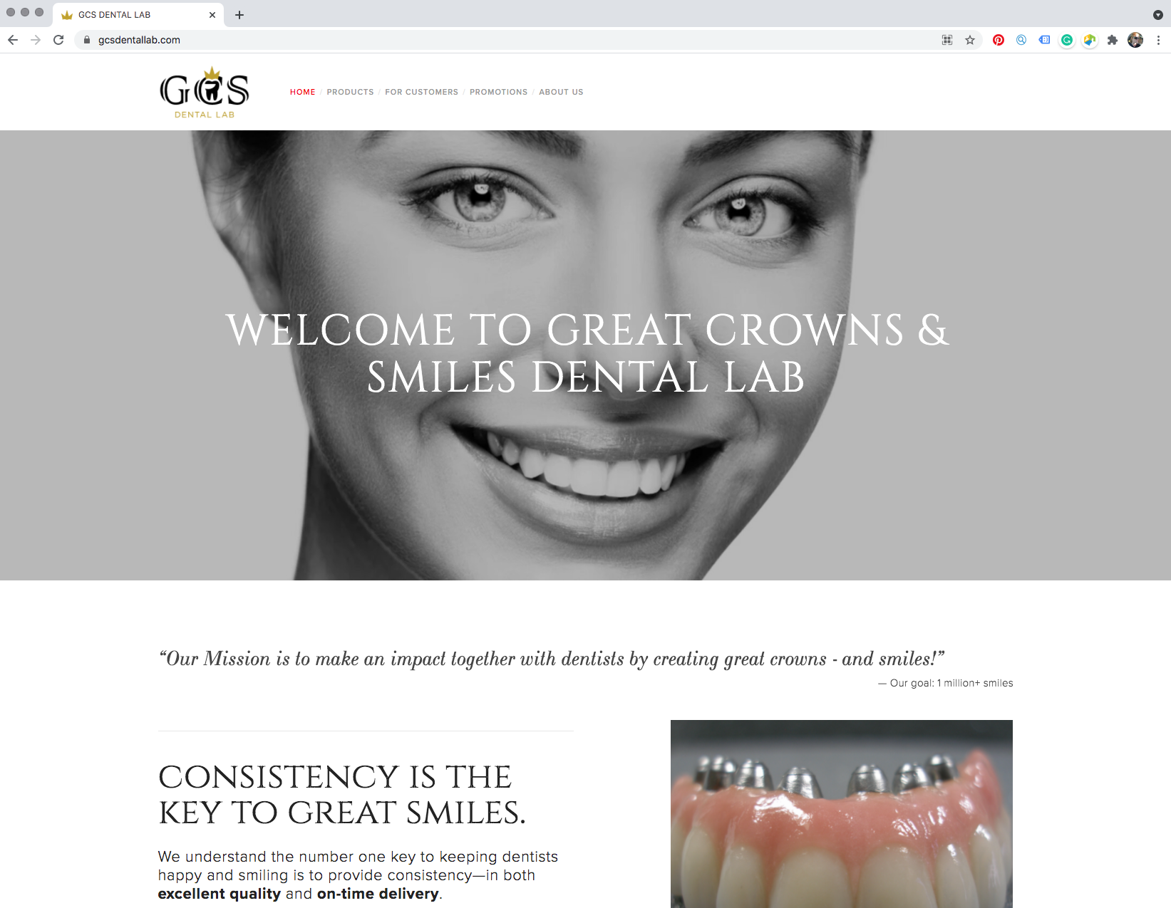 gcsdentallab.com