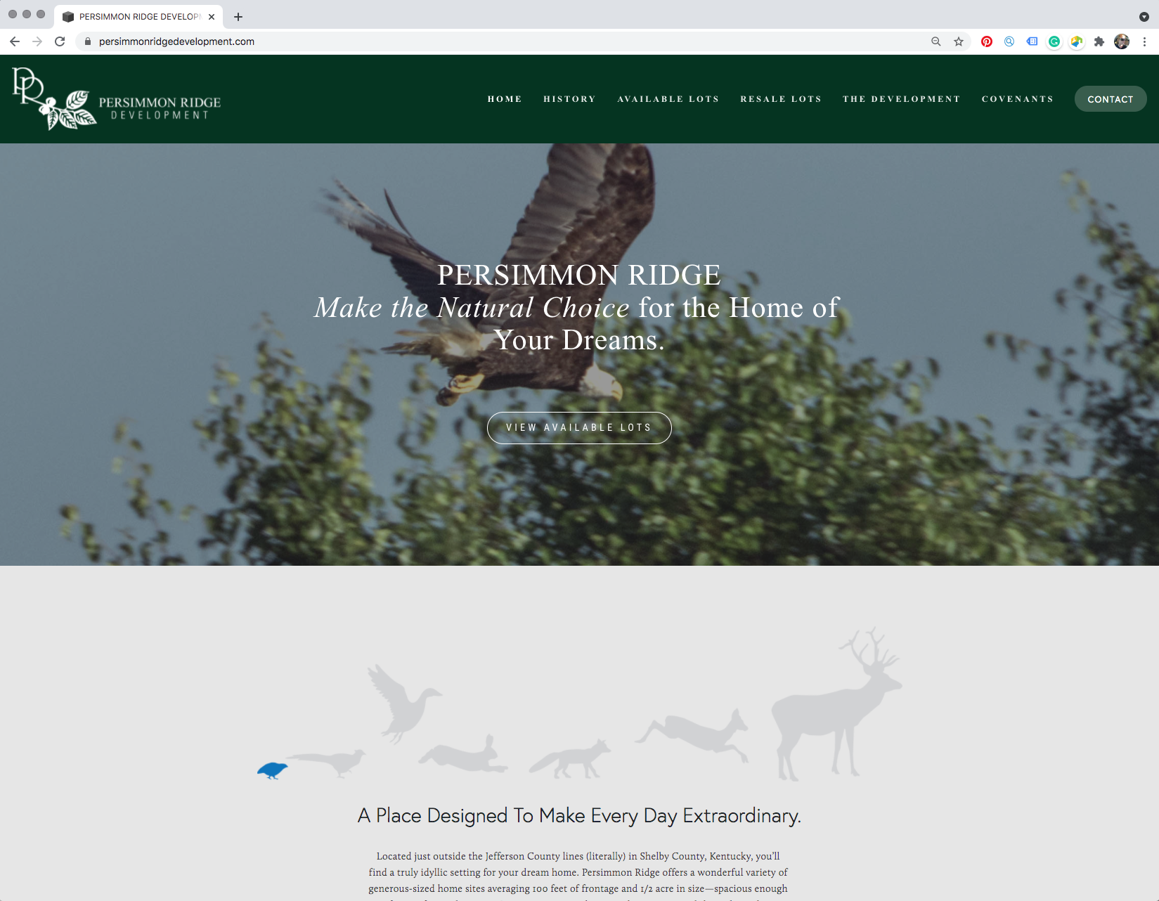 persimmonridgedevelopment.com