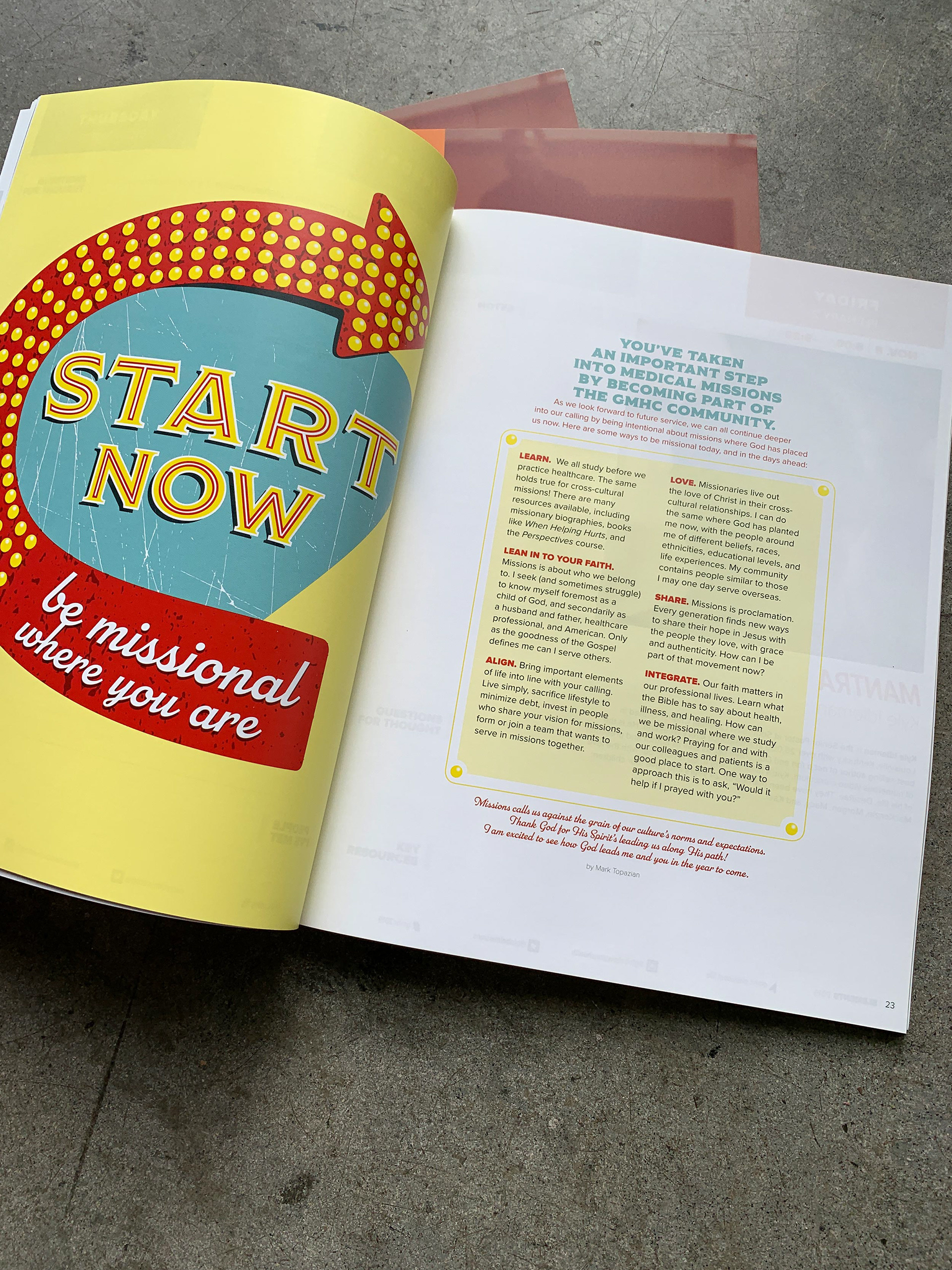 Elements Booklet Interior Article