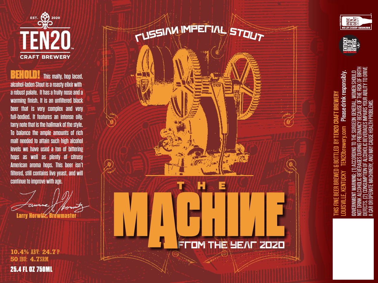 Ltd Edition The Machine Can Label