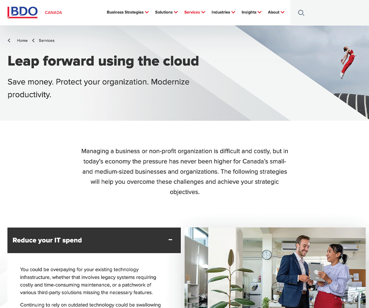 Leap forward using the cloud webpage preview