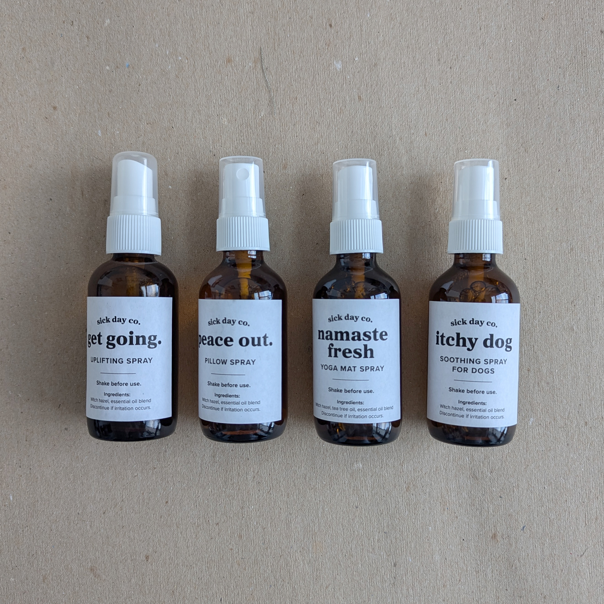 Full set of aromatherapy sprays