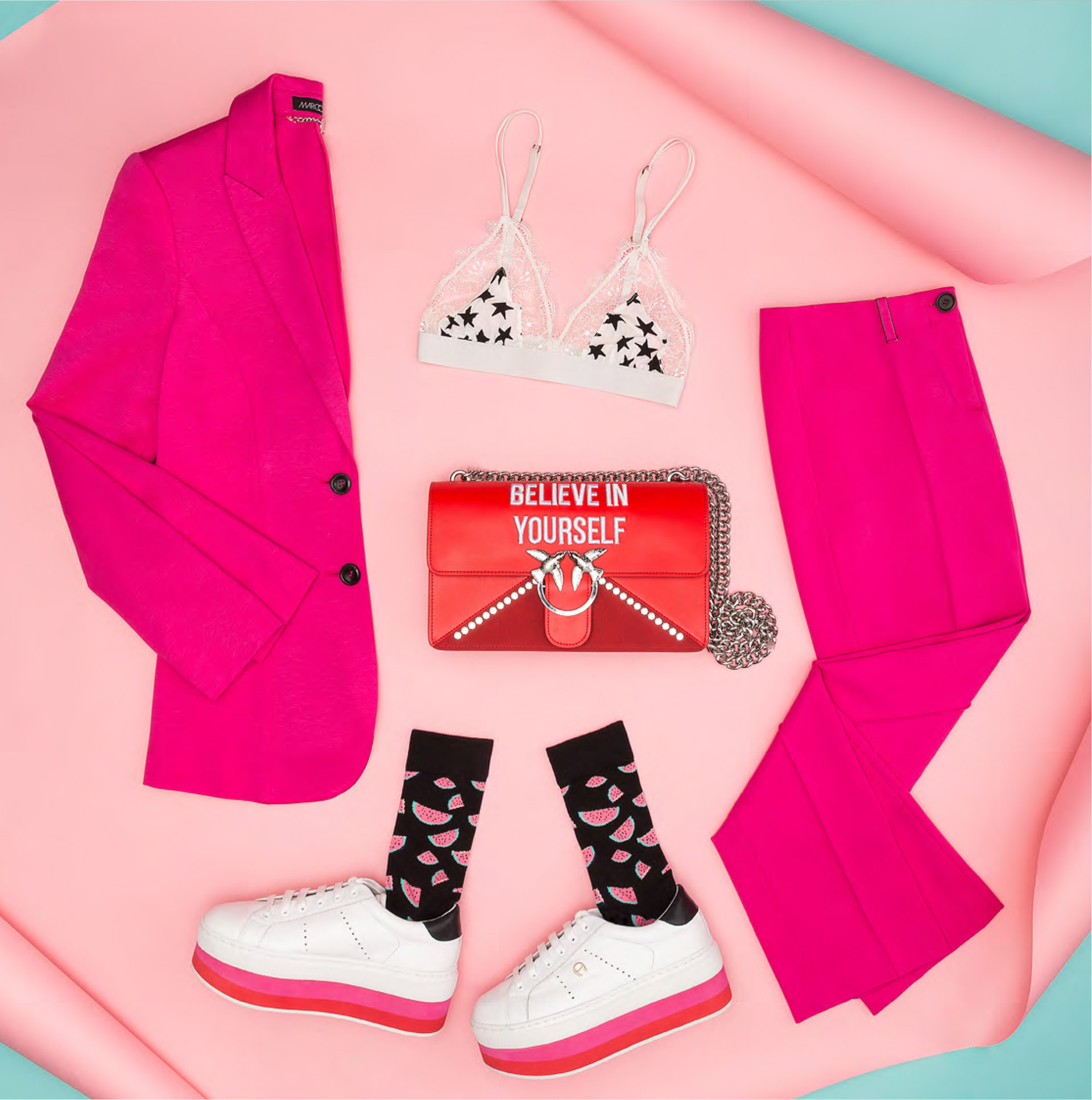 Flatlay für den Social Media Channel (Art Direktion, Konzeption, Fotografie, Postproduktion) 