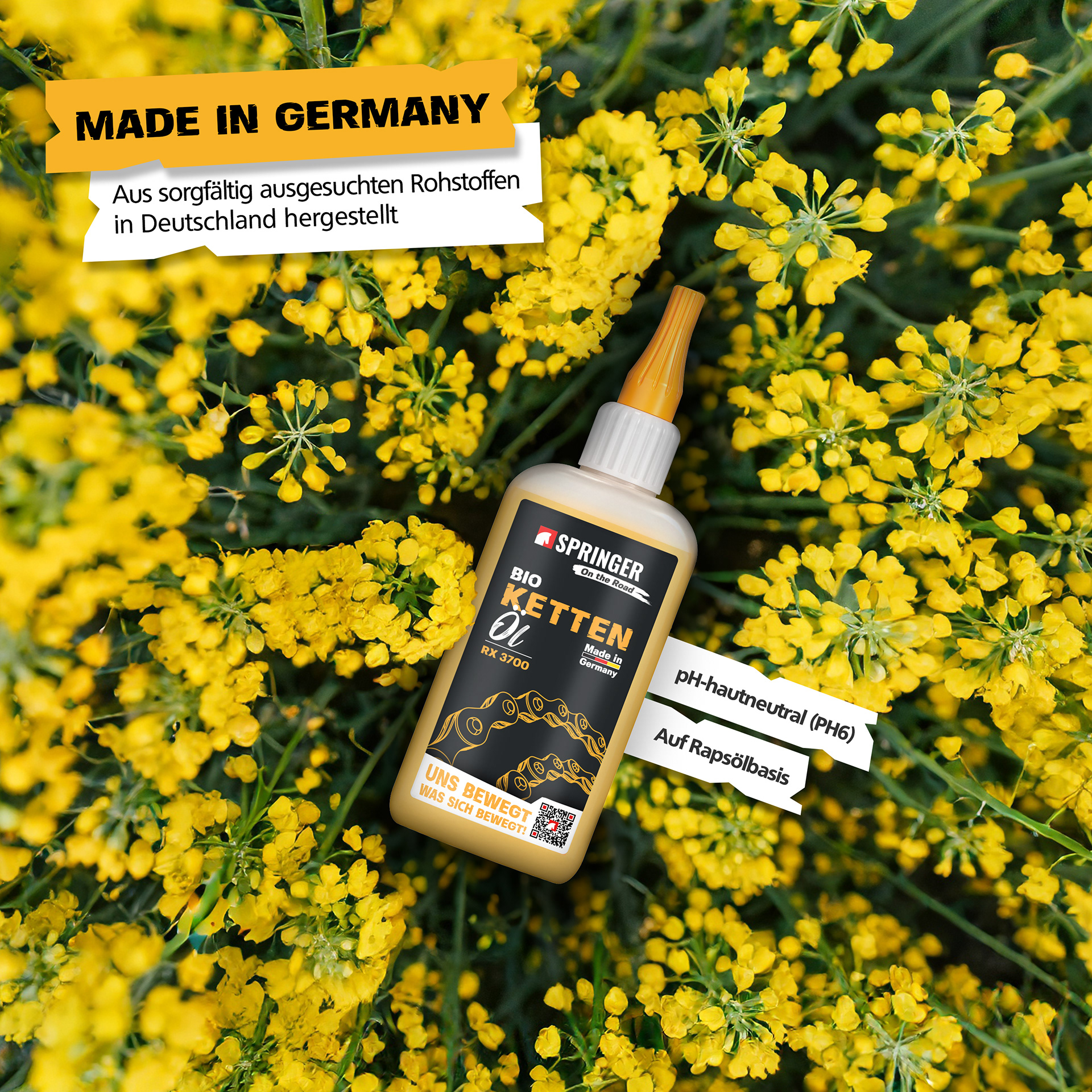 Realistische Fotomontage - hier wurde das Produkt hinein retuschiert 