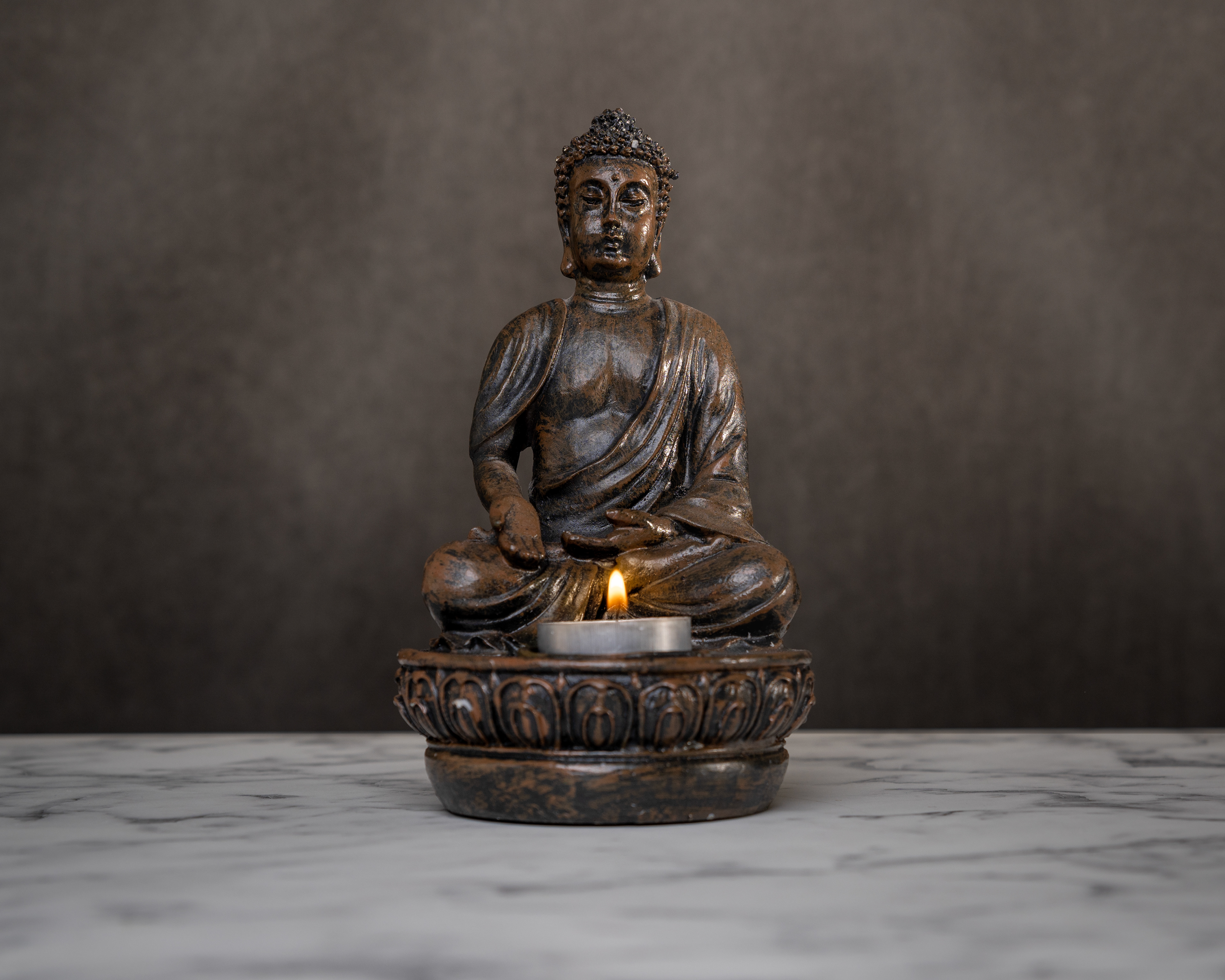 Home ornament candle holder buddha | Lifestyle product photography | Pro Exposure Photography
