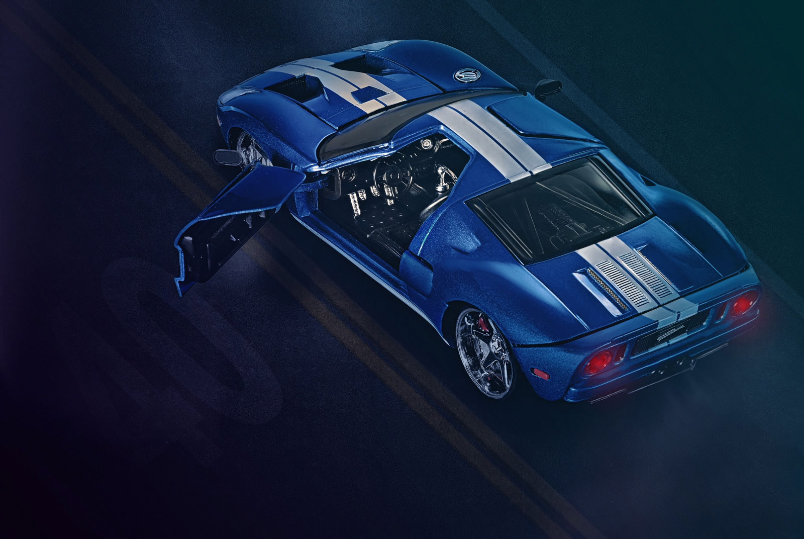 Toy car creative poster art photo | Pro Exposure Photography