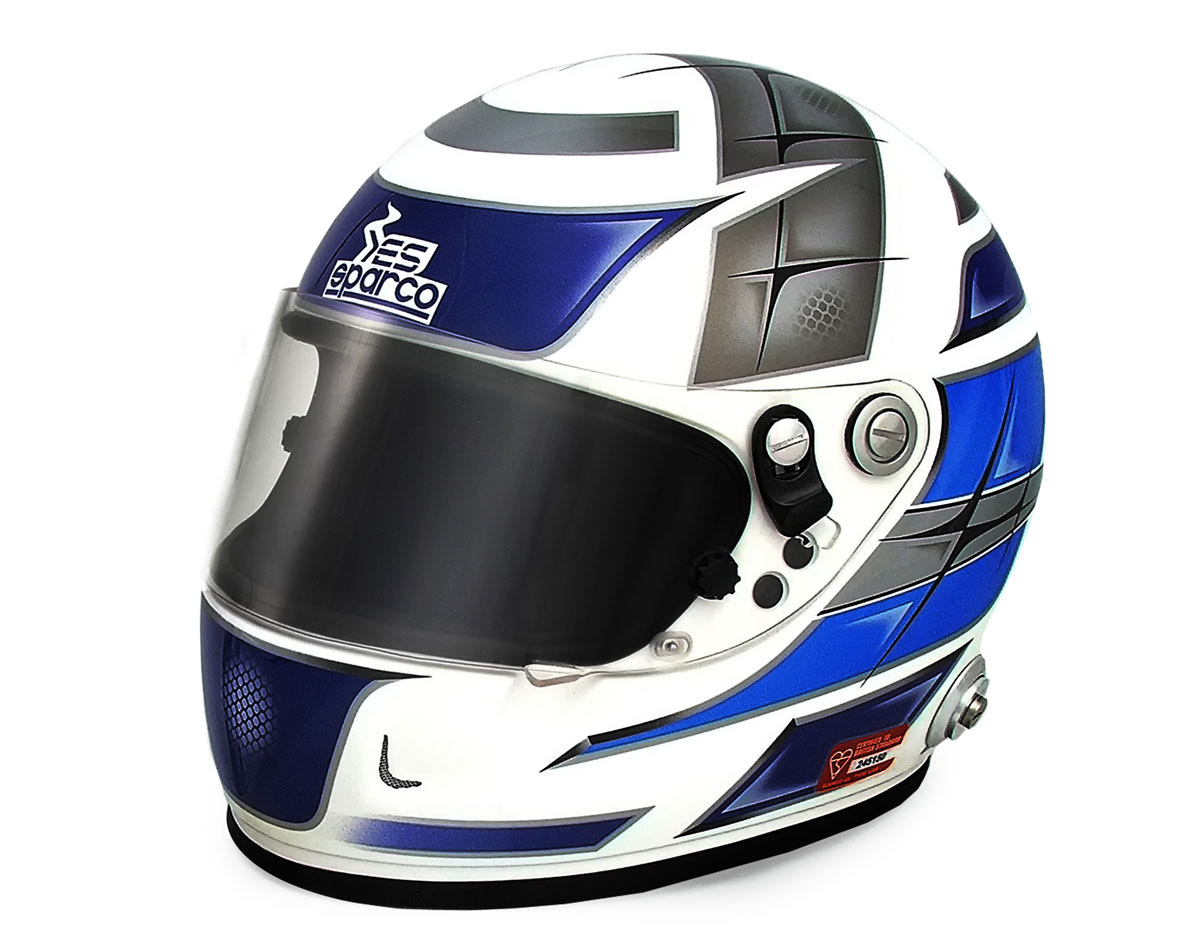 motorsport sparco racing helmet on white background | motorsport product photo | Pro Exposure Photography