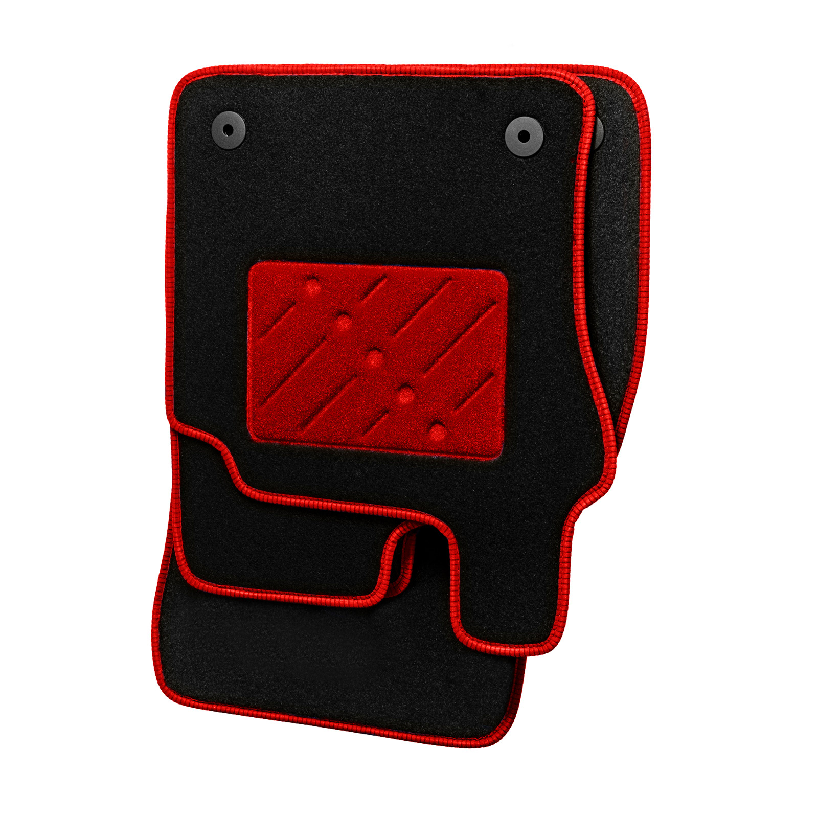 Car mat set isolated on white background | product photographer | Pro Exposure Photography