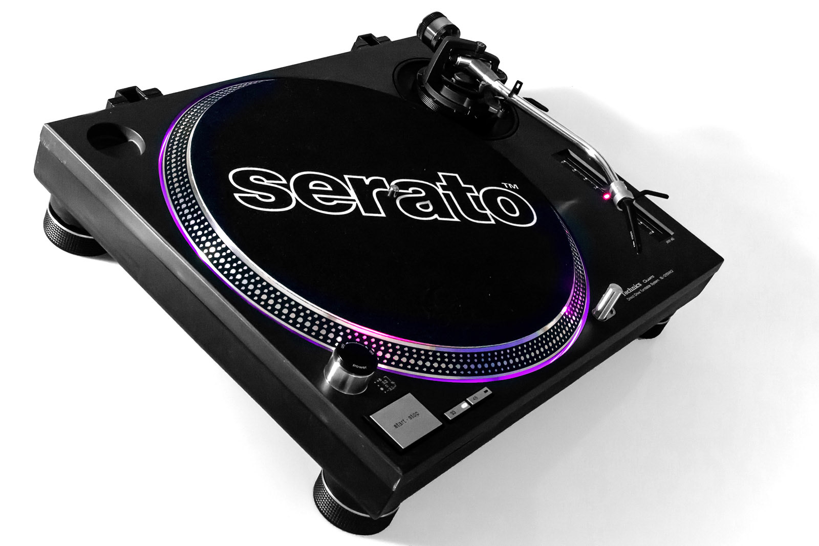 Serato Dj turntable Technics| Product photo for dj equipment servicing business | Pro Exposure Photography