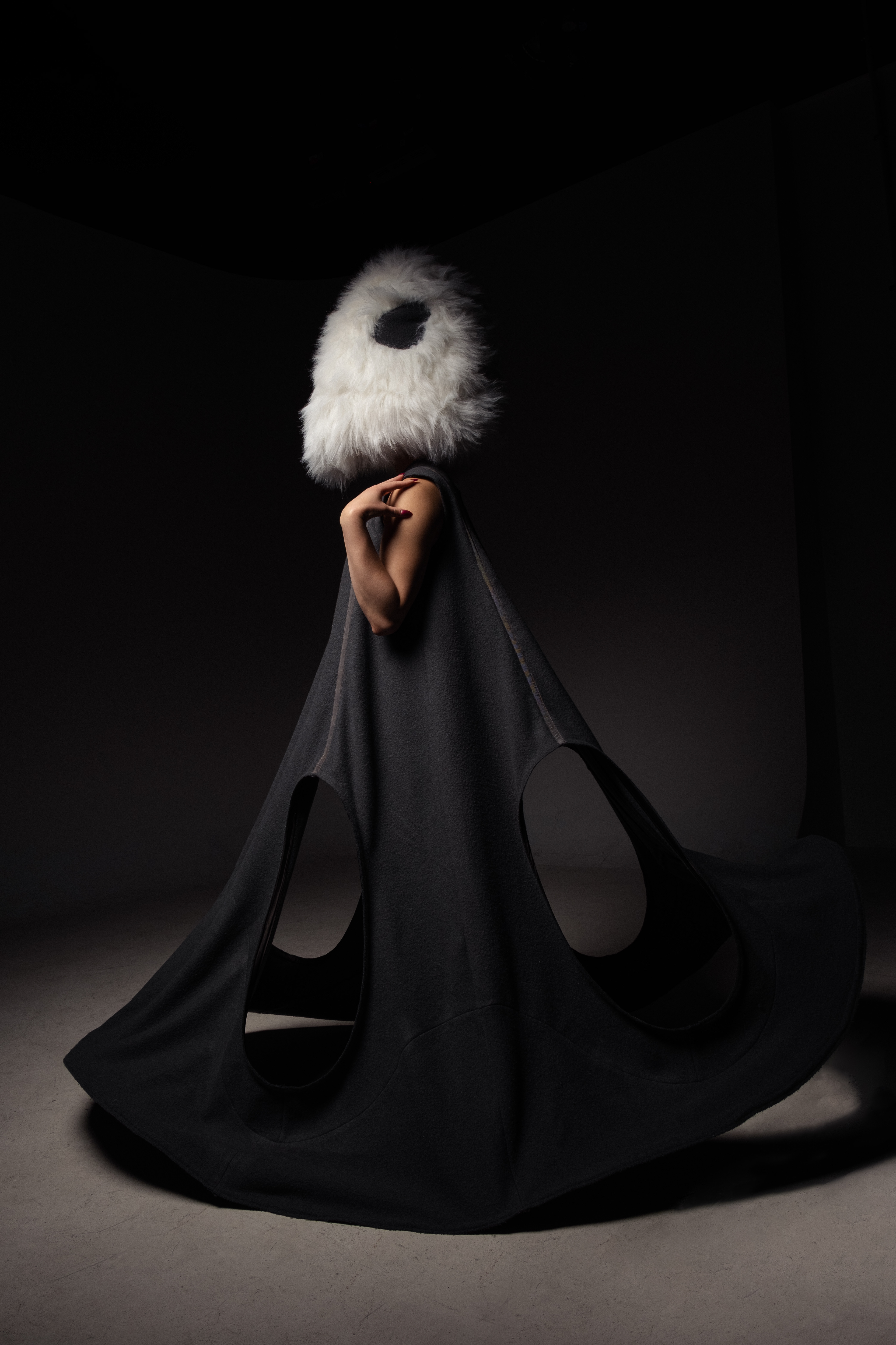 Amy Garrett Graduate Collection - model: Claire Wheatley