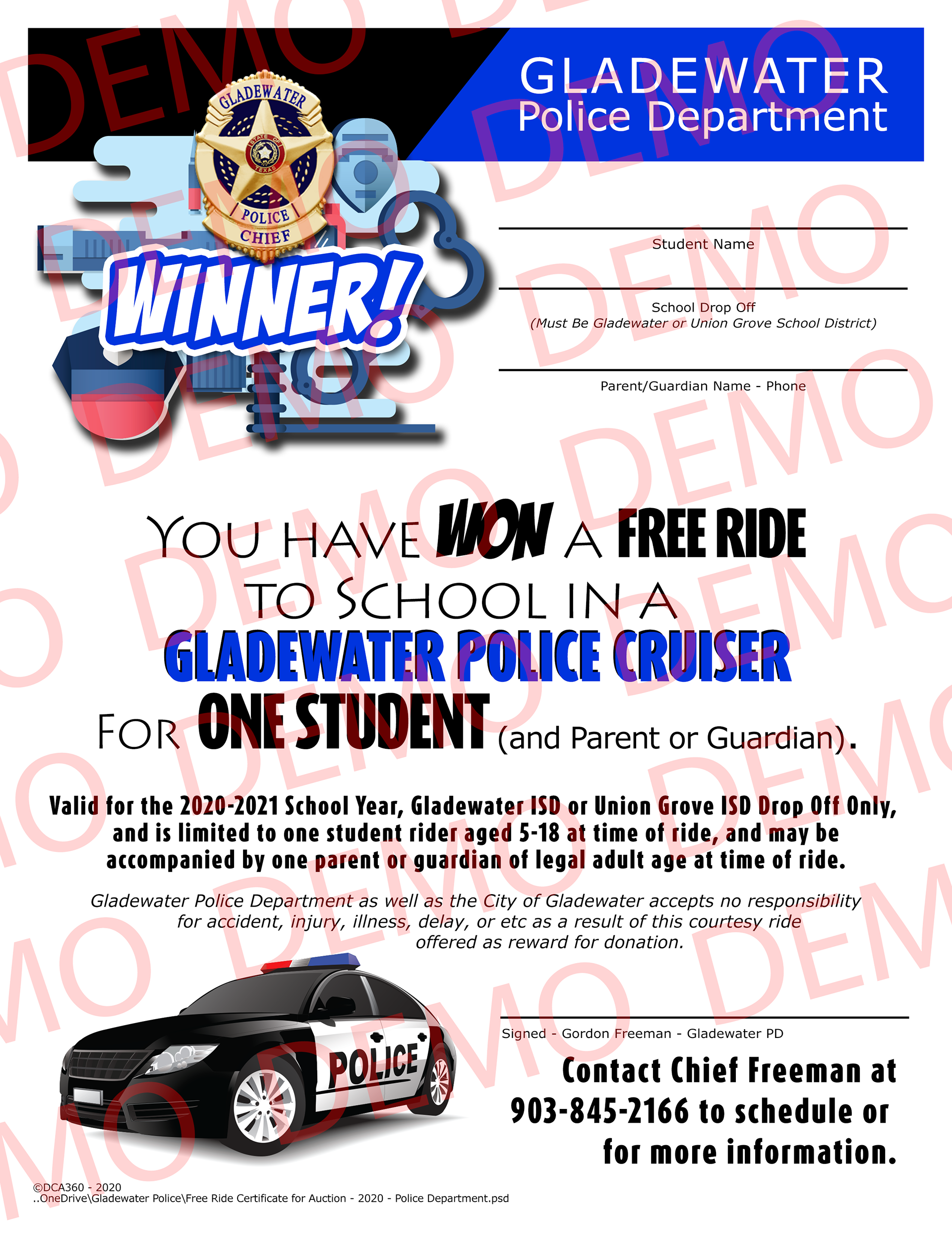 Flyer Donation Design