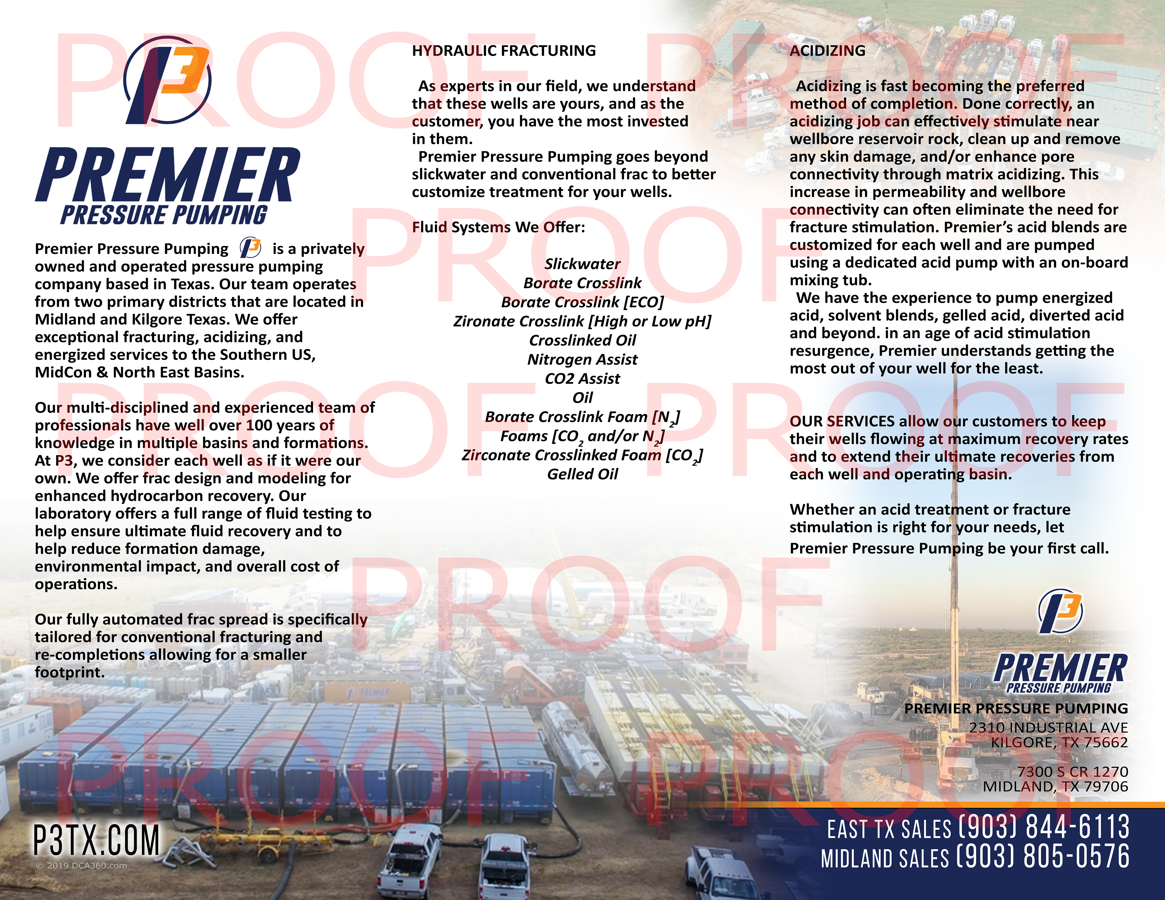 Tri-fold Print Campaign Element