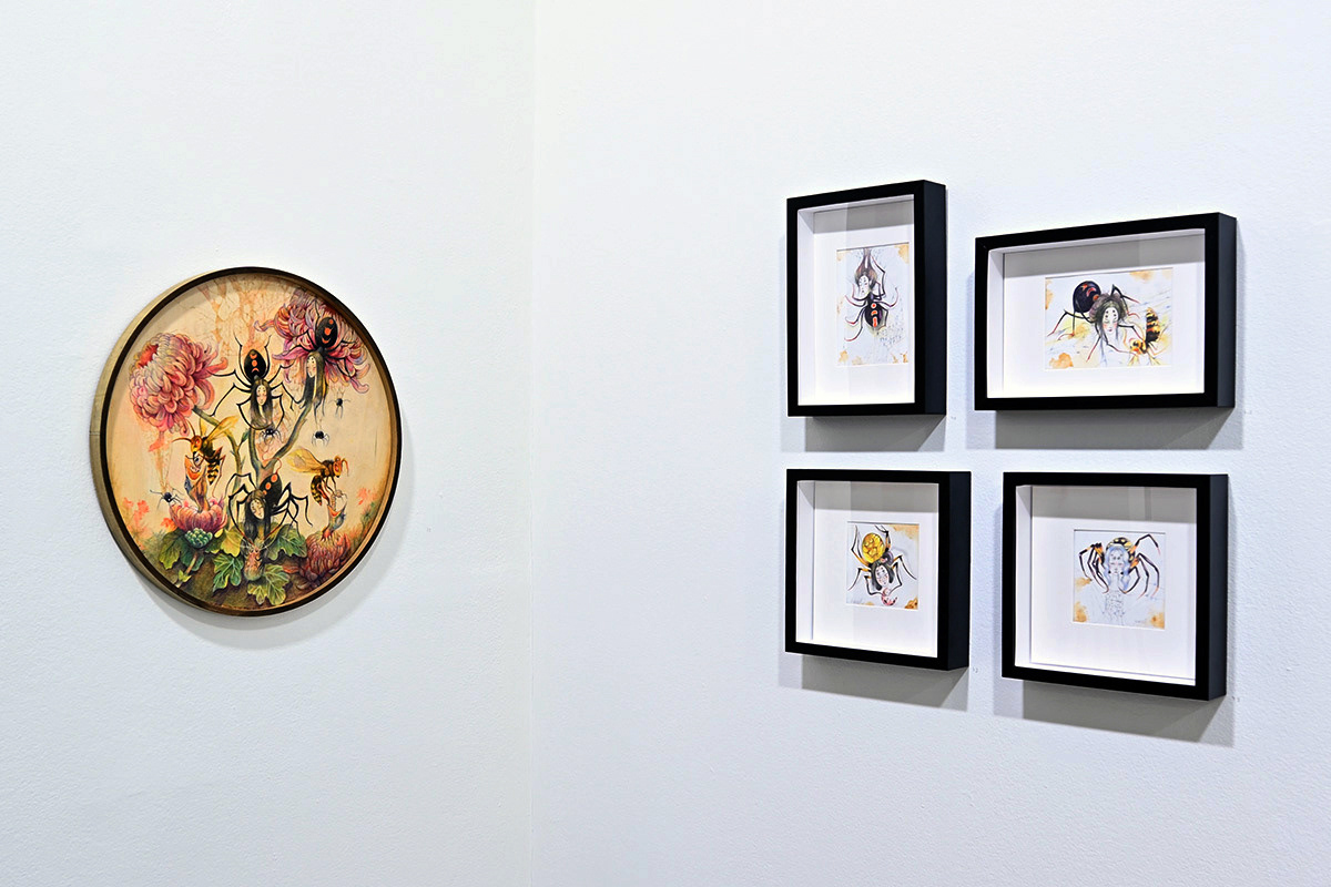 Happiness dropped from Heaven ii (left), Spider Sisters 5-8 (right)