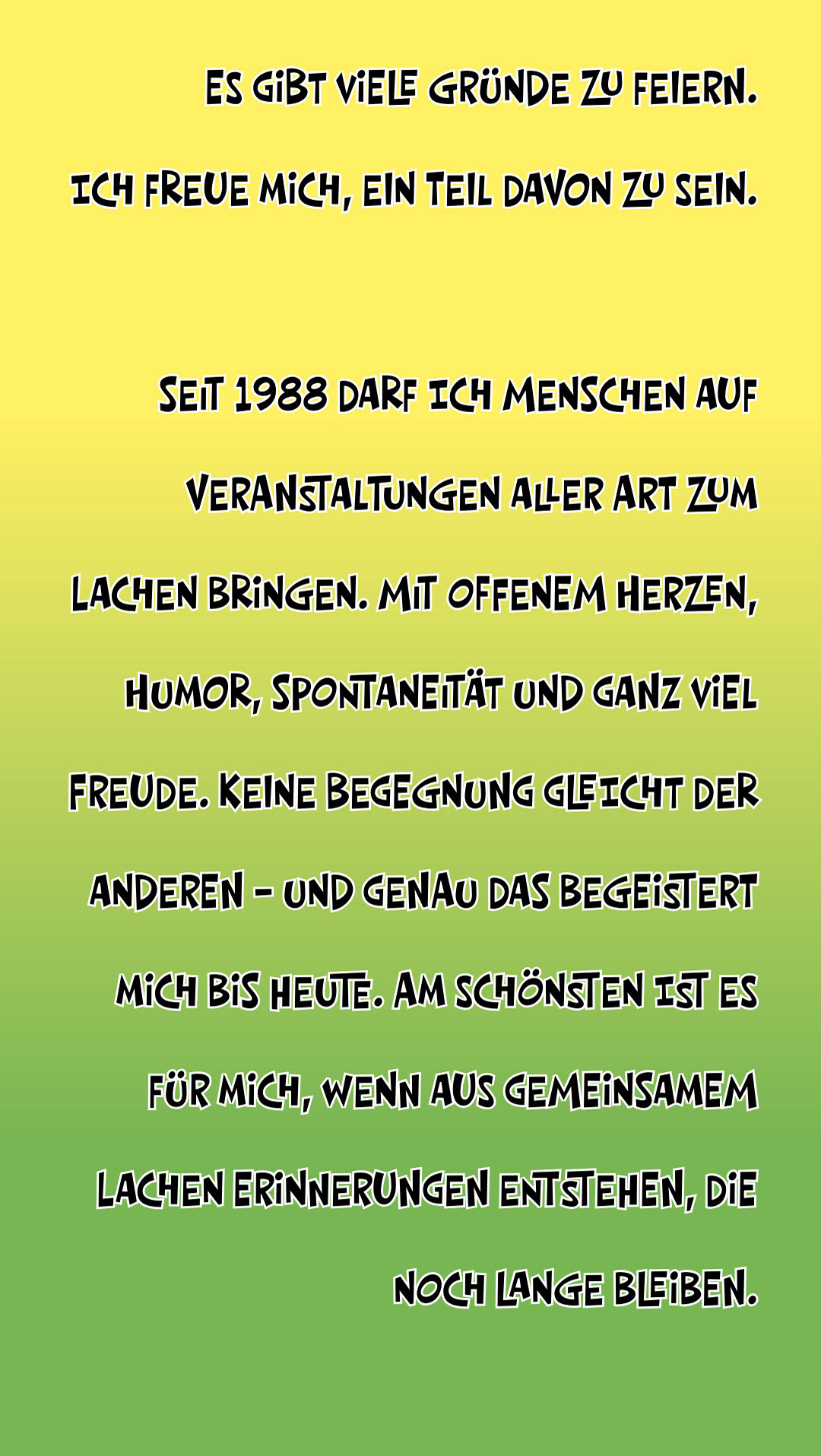 Härr Georg ist Georg Linde ist Clown Georg