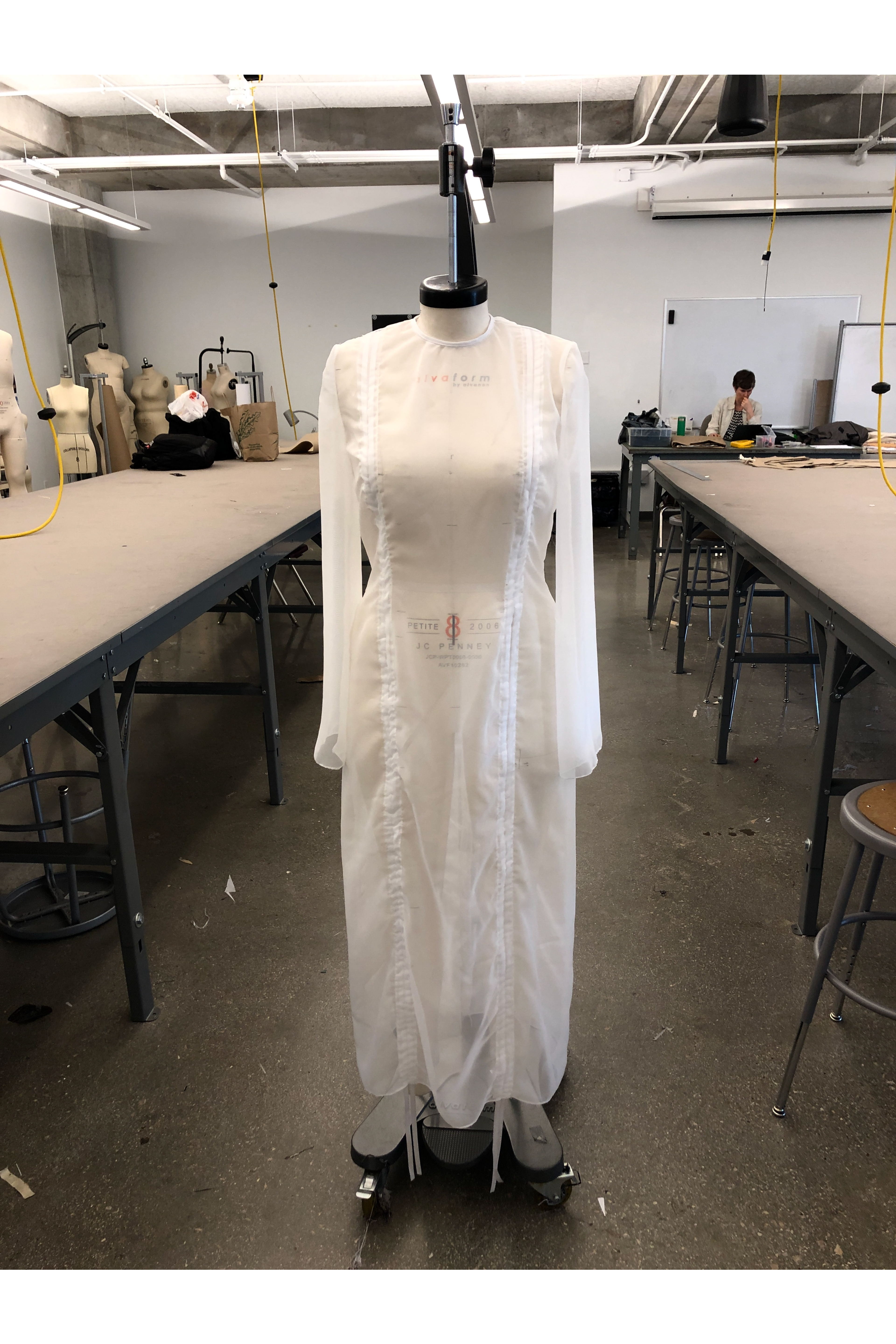 Convertible Sheer Dress Long student Nash Harris