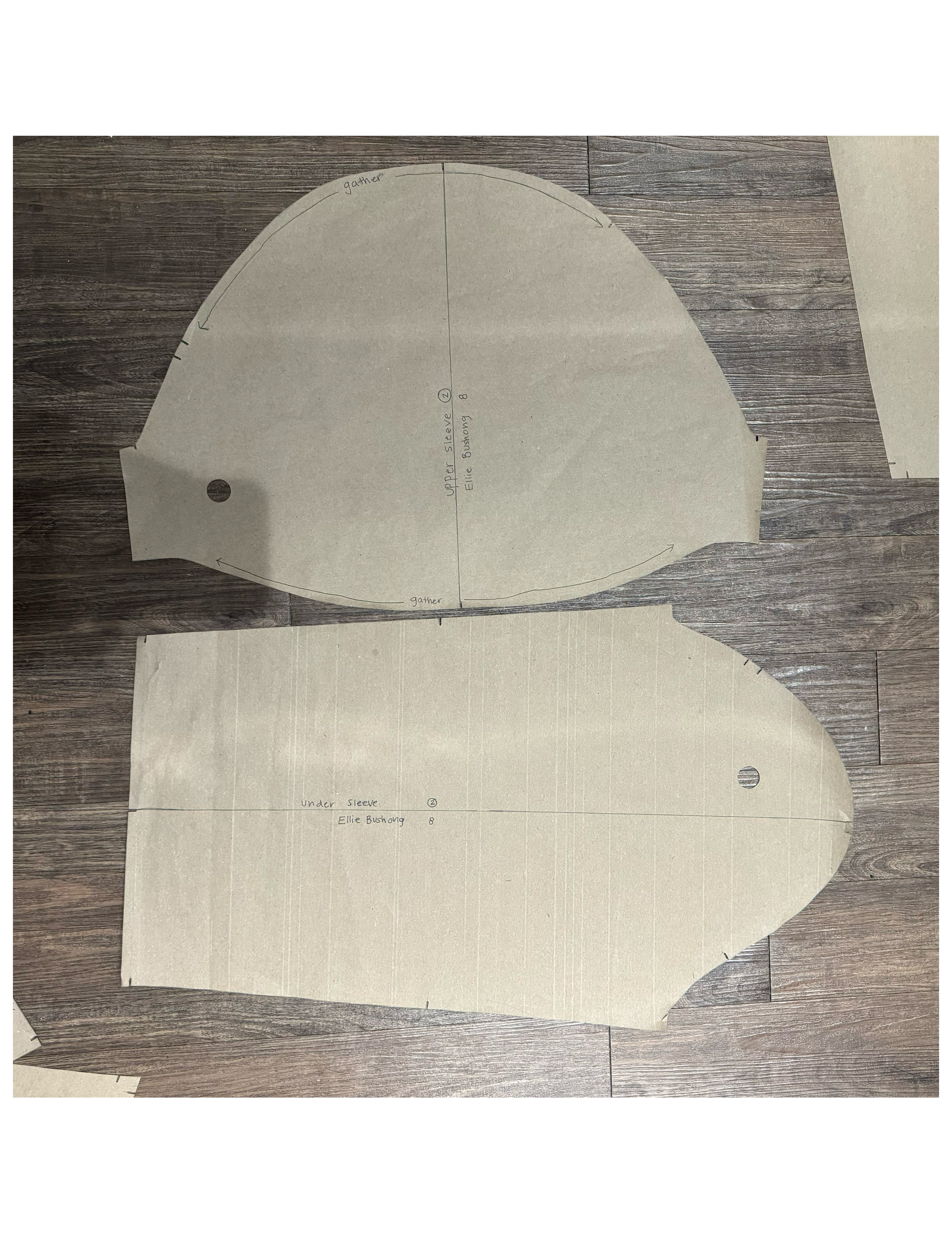 Sleeve Cap Production Patterns Student Ellie Bushing