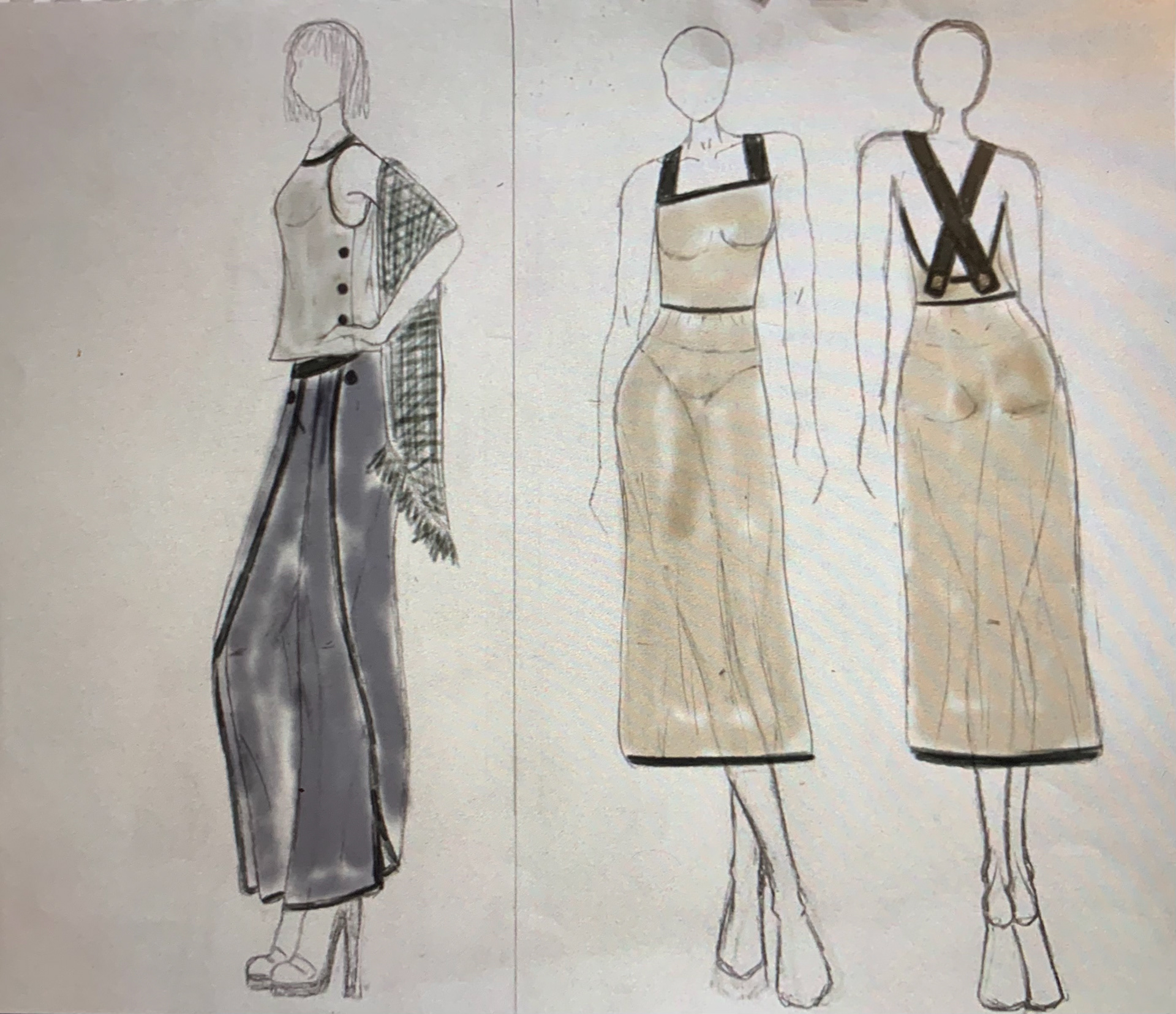 Concept Sketches by student Ivy Nadal