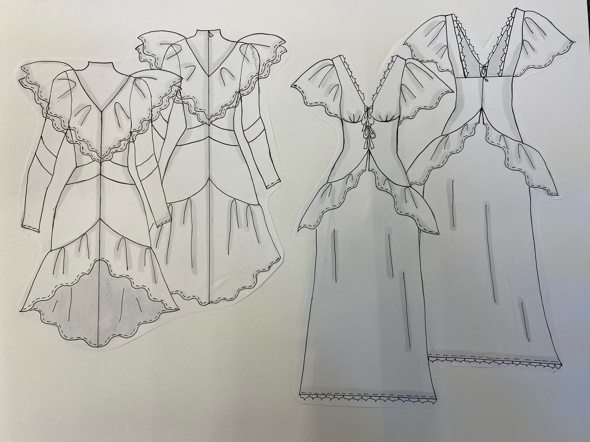 Line Sheet by student Bella Dubs