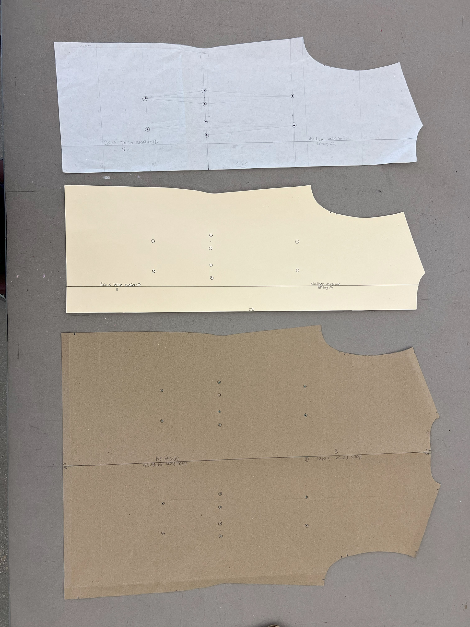 Madison McBride Torso Sloper Blocks