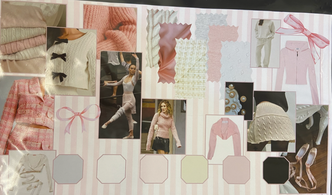 Mood Board by sophomore Madeleine Hale