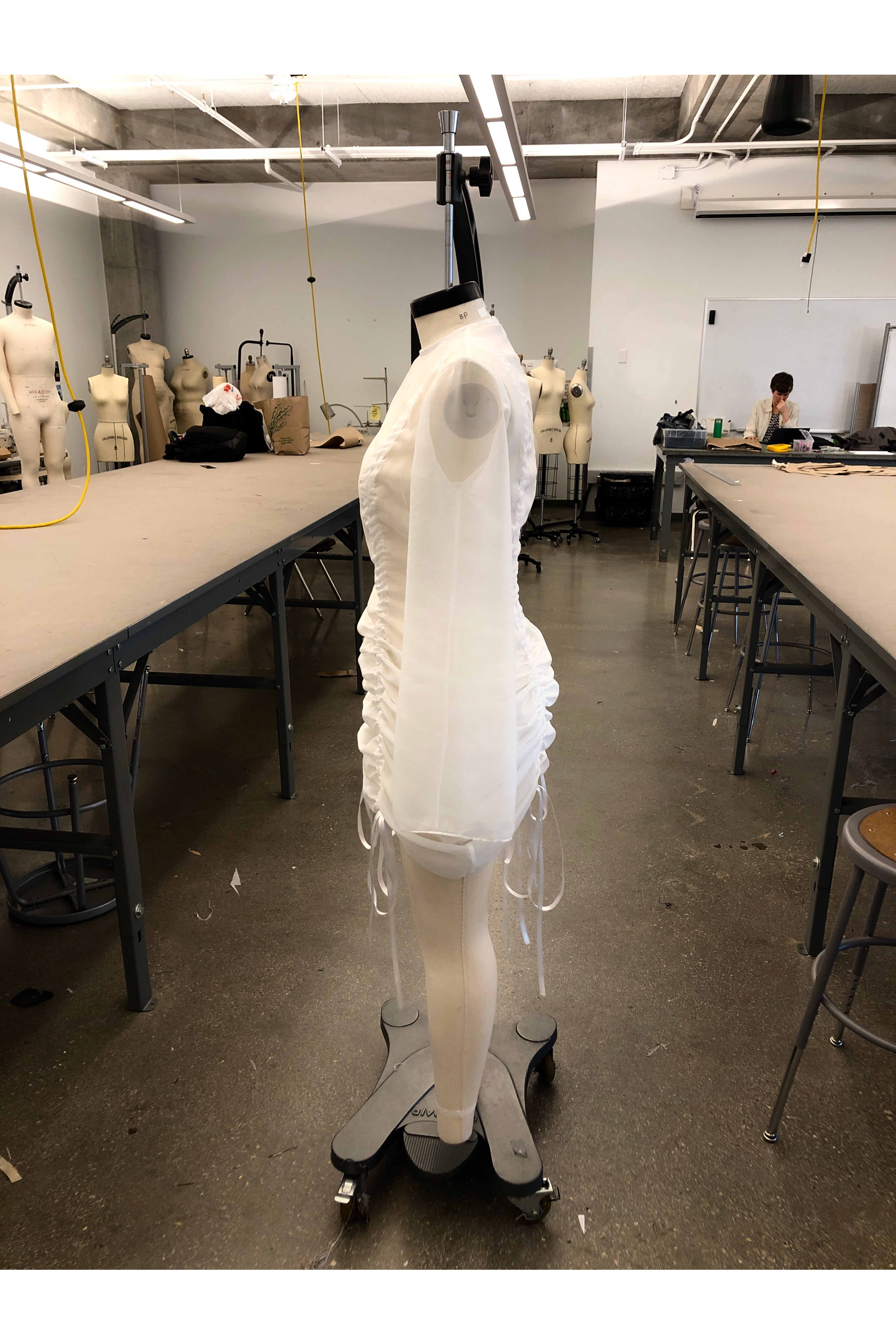 Convertible Sheer Dress Short Side View Student Nash Harris