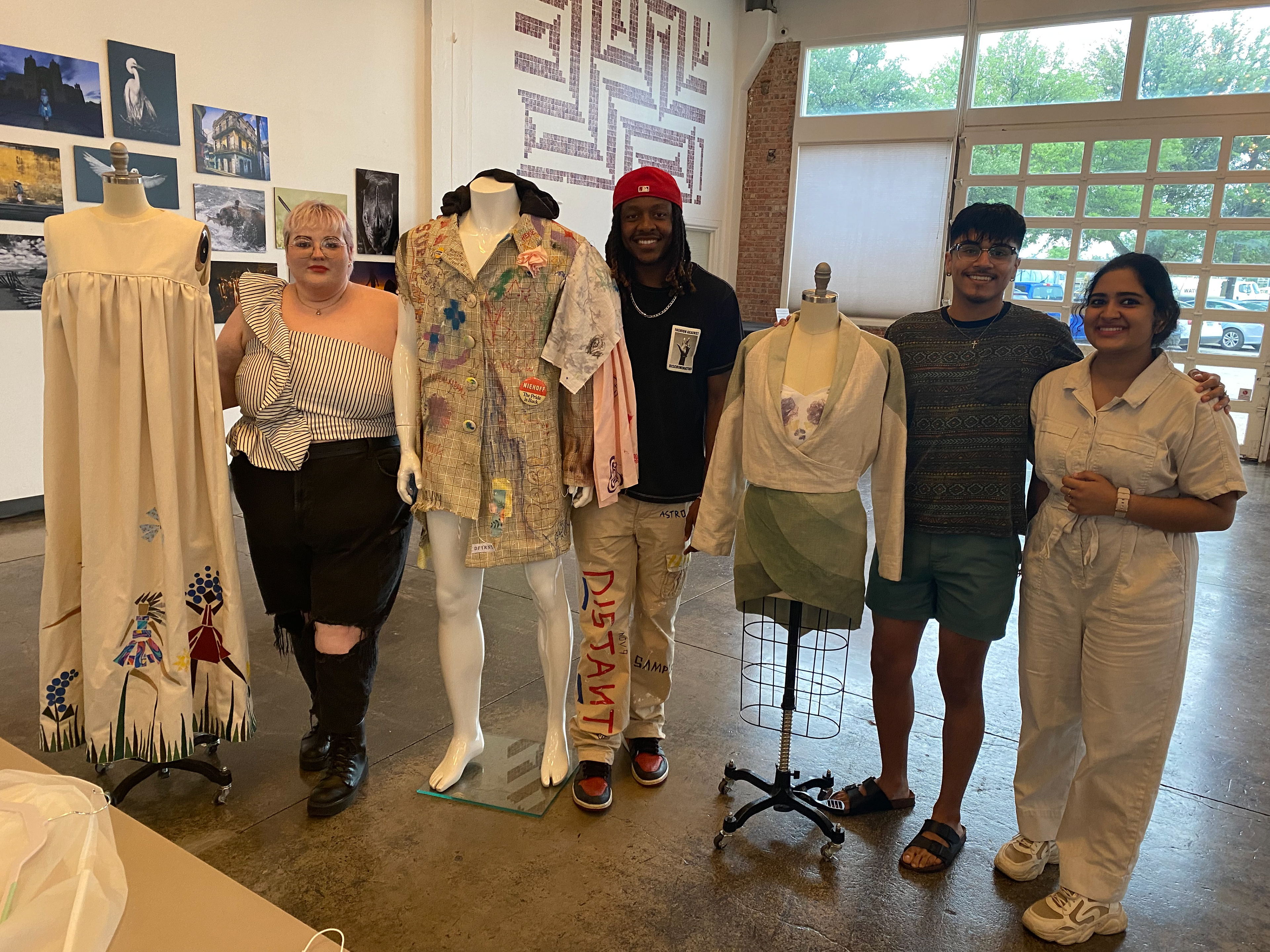 Student workshop leaders and their projects