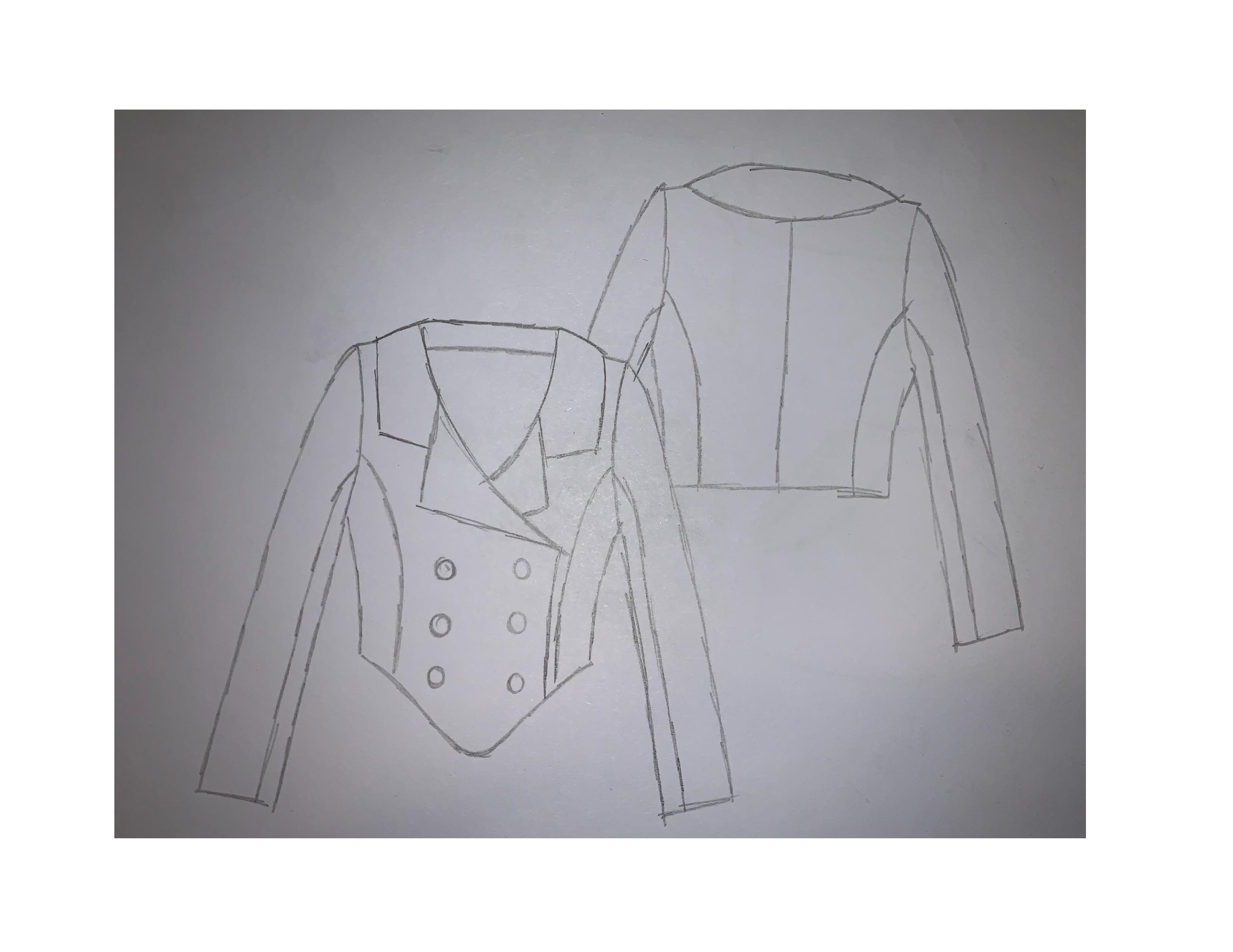 Jacket Project Concept Sketch Student Sol Lopez