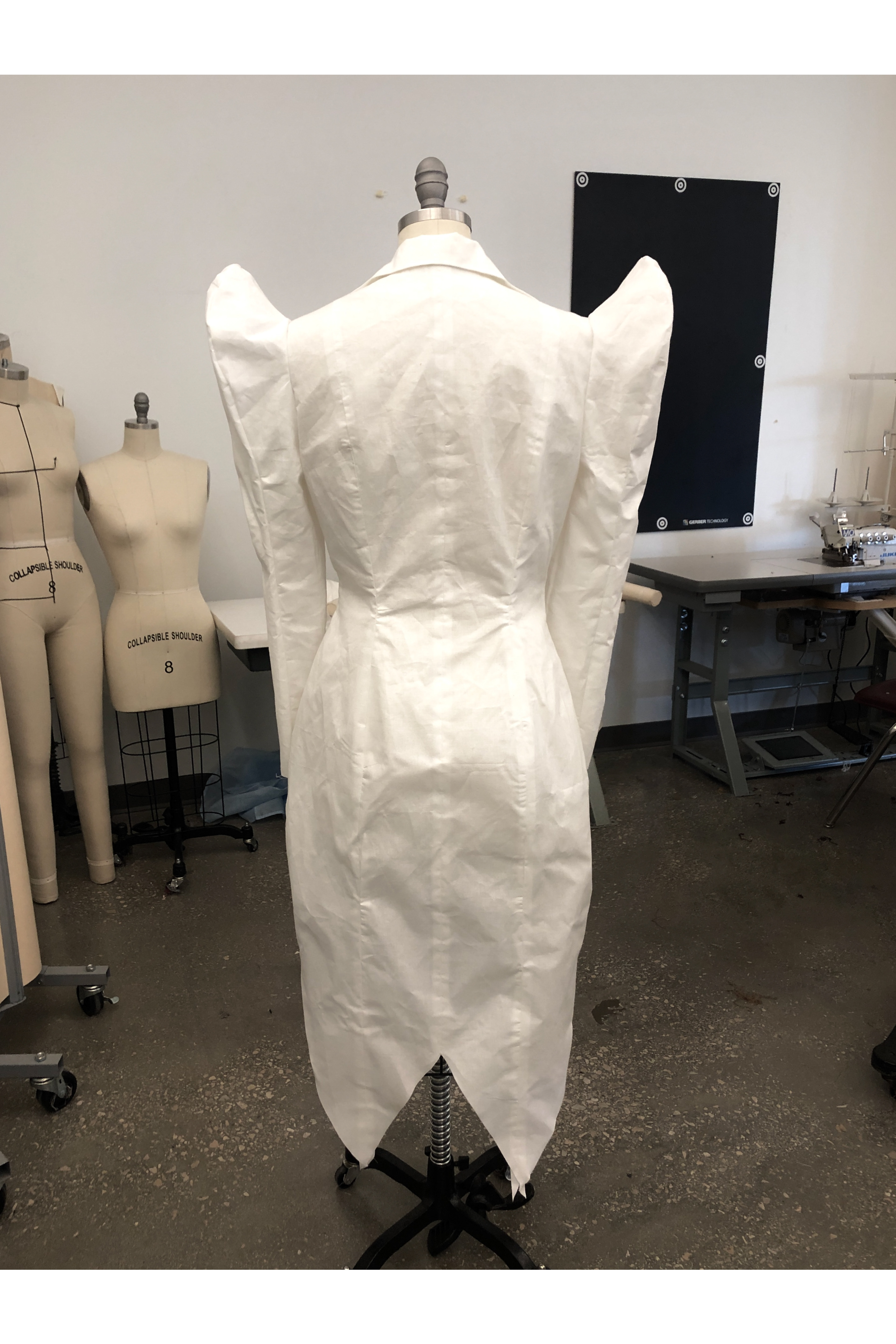 Jacket Project Muslin Back Student Nash harris