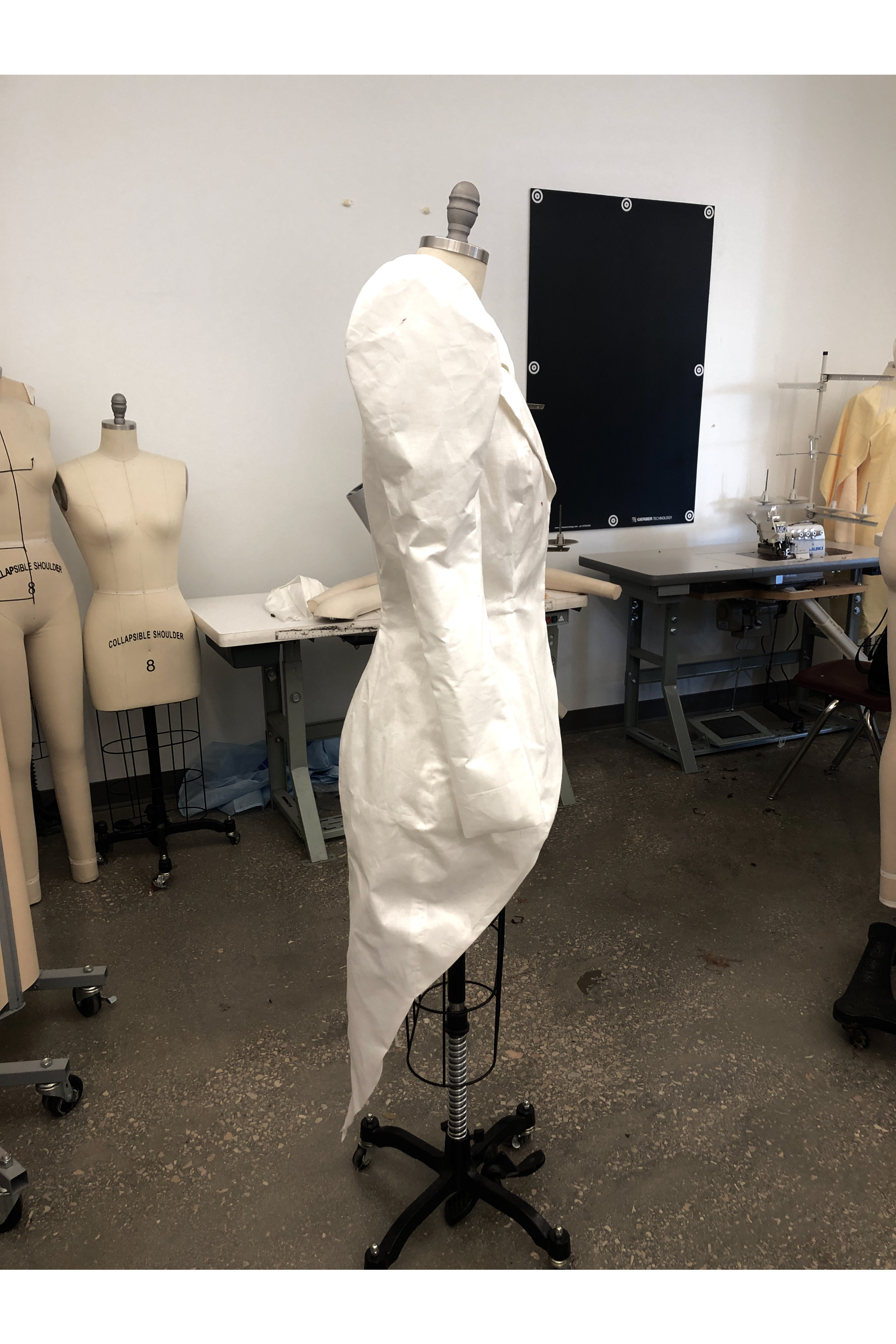 Jacket Project Muslin Side Student Nash Harris